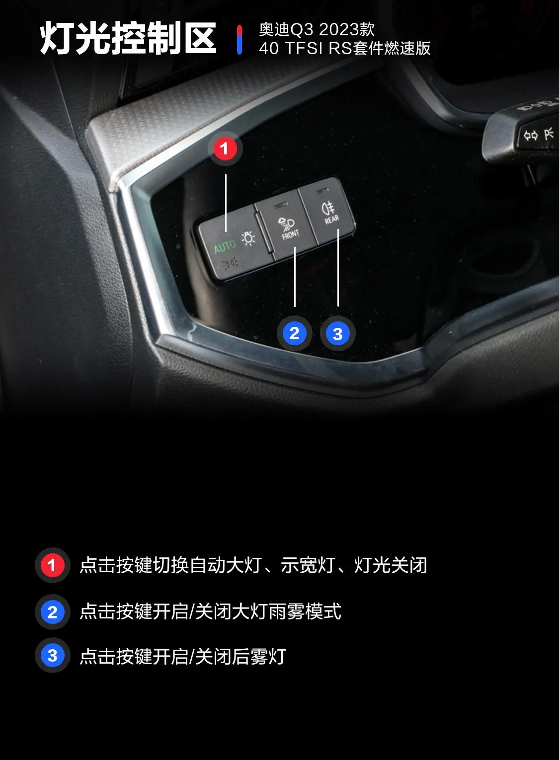 奥迪Q340 TFSI RS套件燃速型