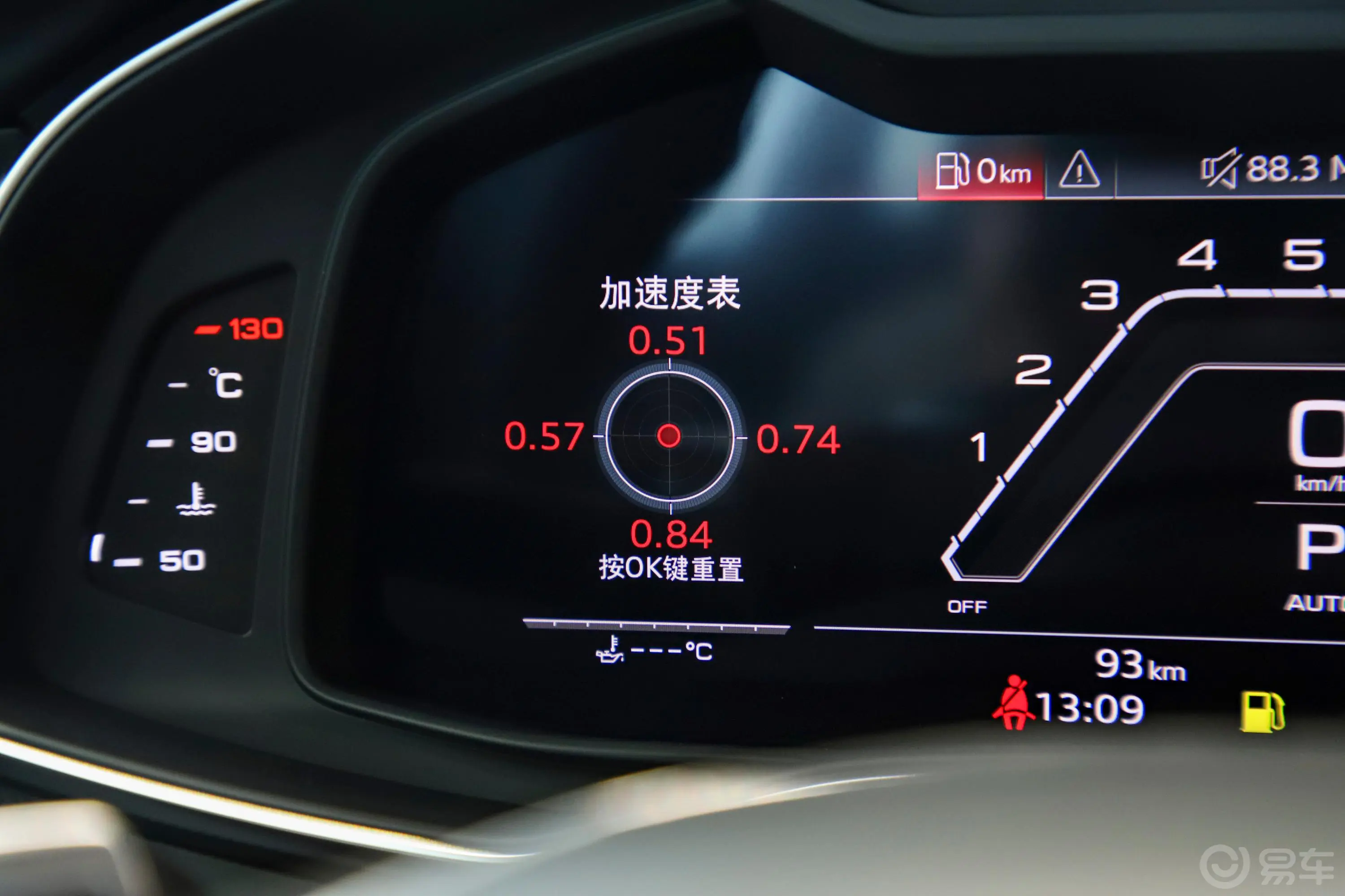 奥迪RS 64.0T Avant主驾驶位