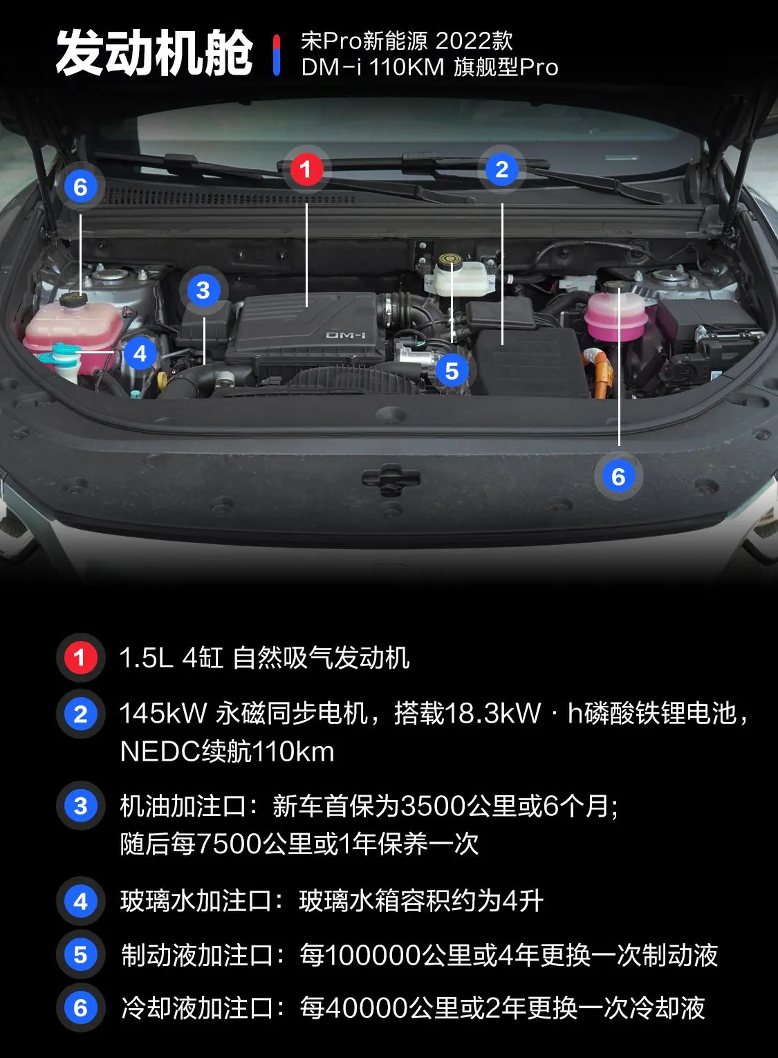 宋Pro新能源DM-i 1.5L 110KM 旗舰型Pro