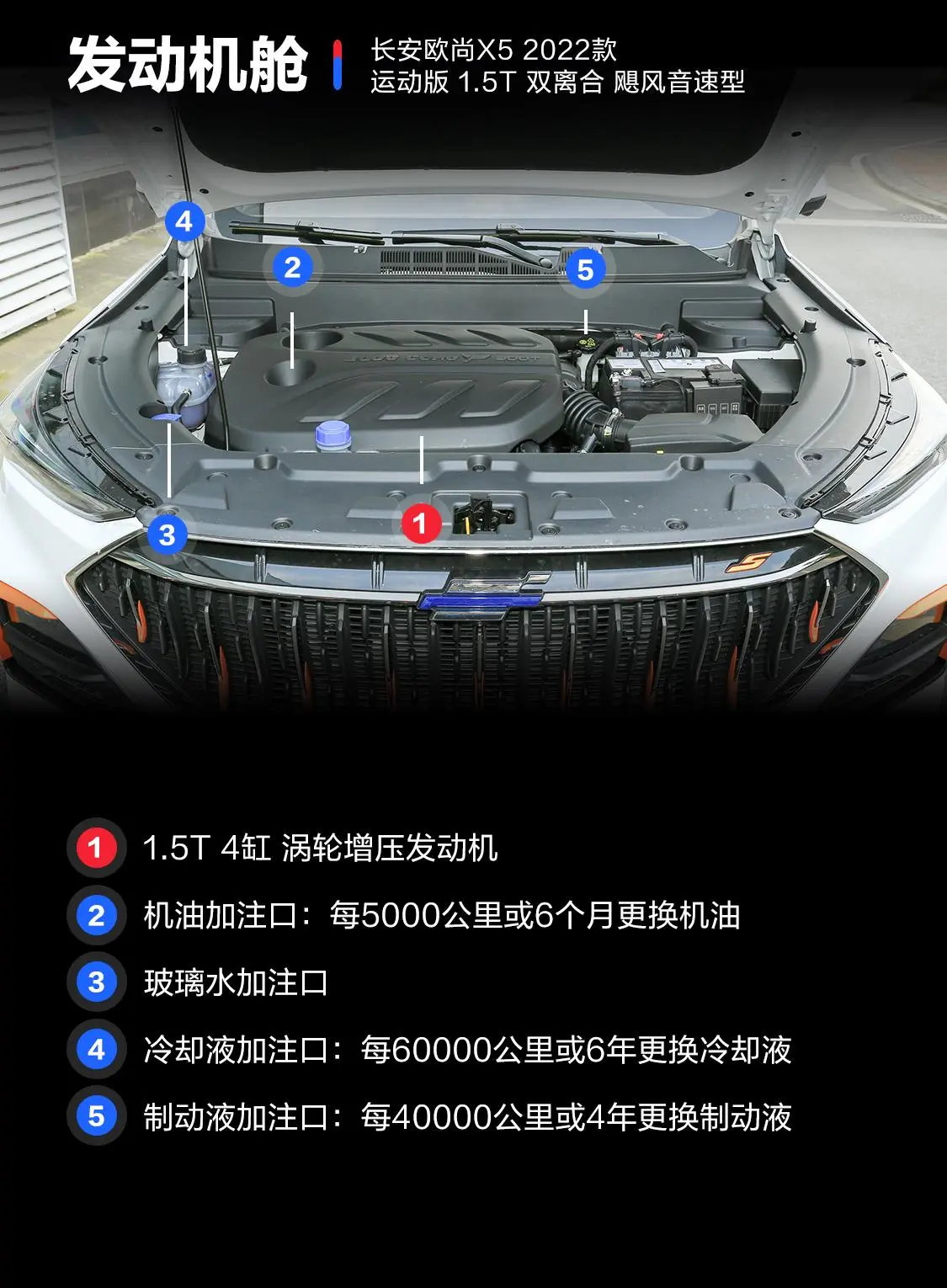 长安欧尚X5运动版 1.5T 双离合飓风音速型
