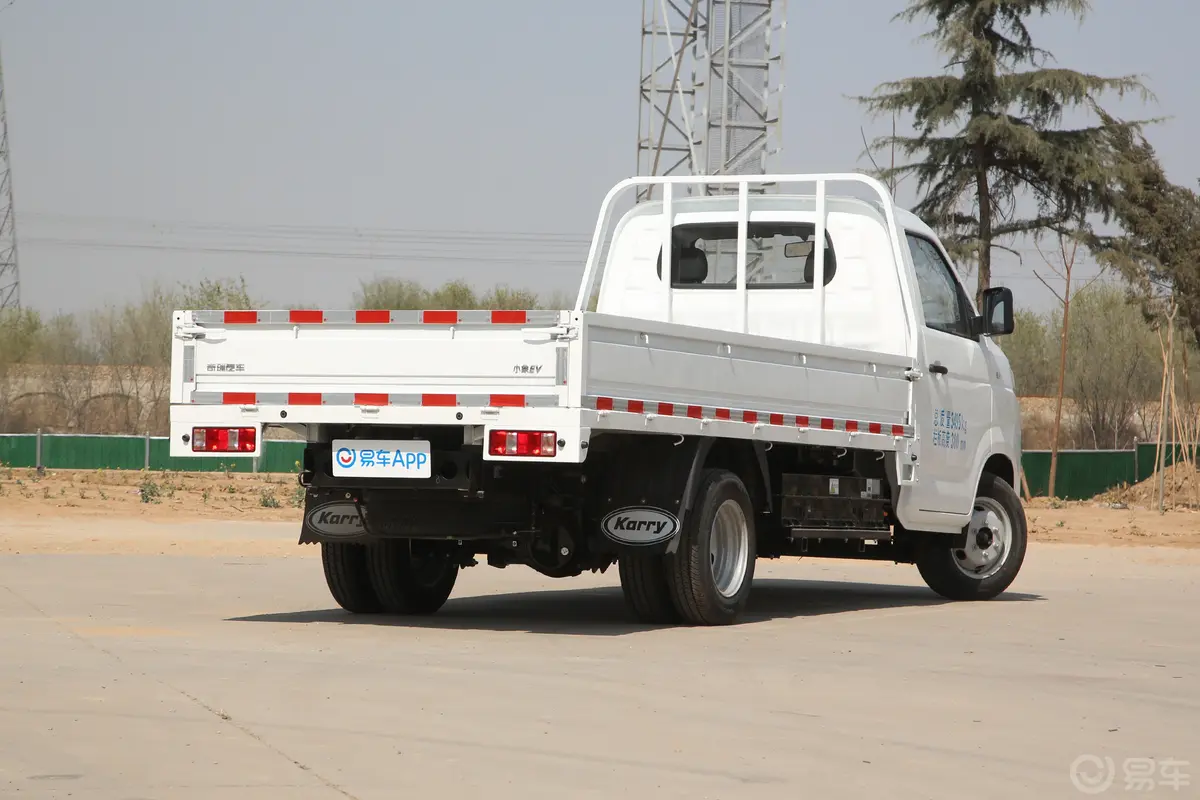 小象EV251km 栏板车豪华型侧后45度车头向右水平