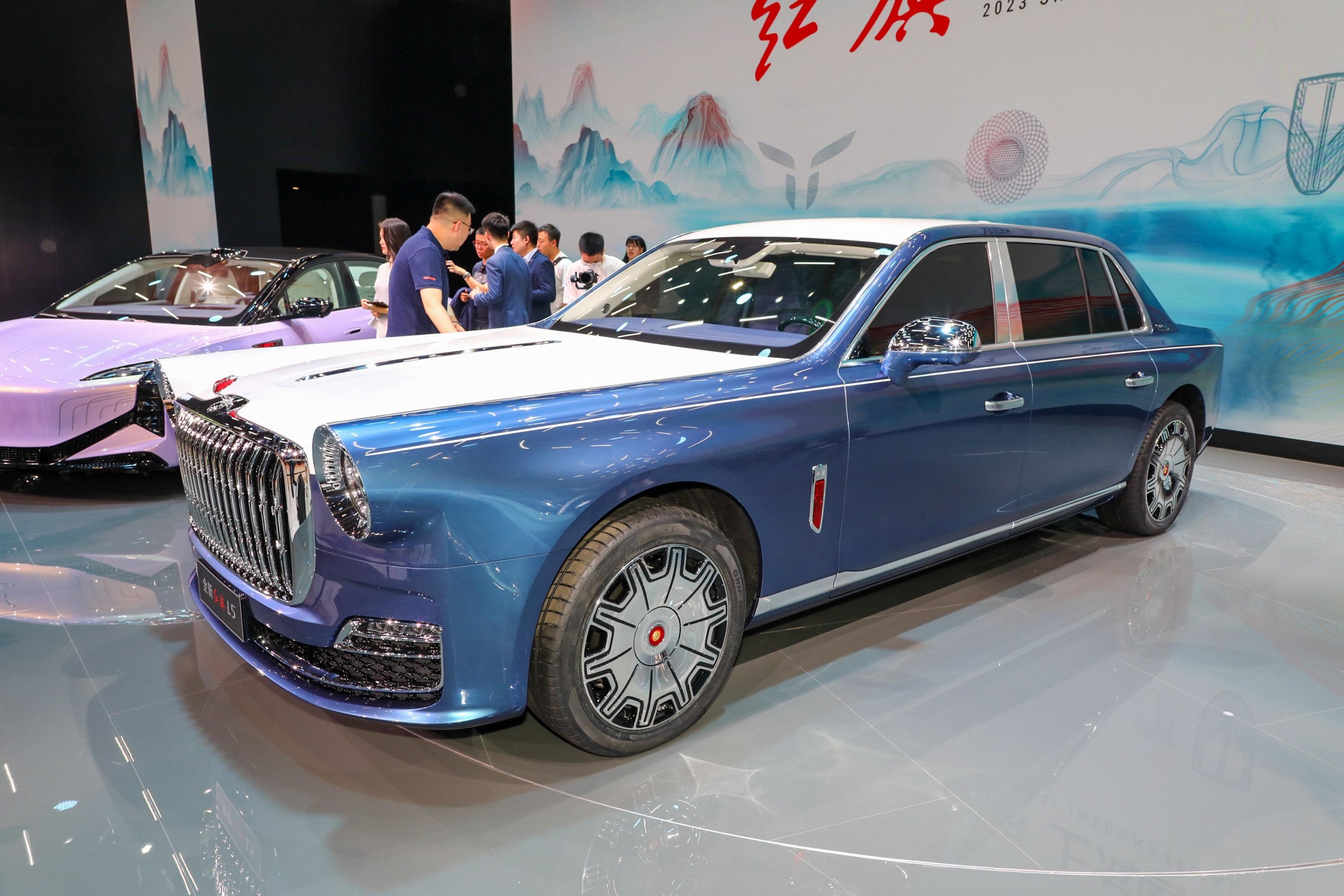 【红旗金葵花国礼4.0T 首发版外观图片-汽车图片大全】-易车