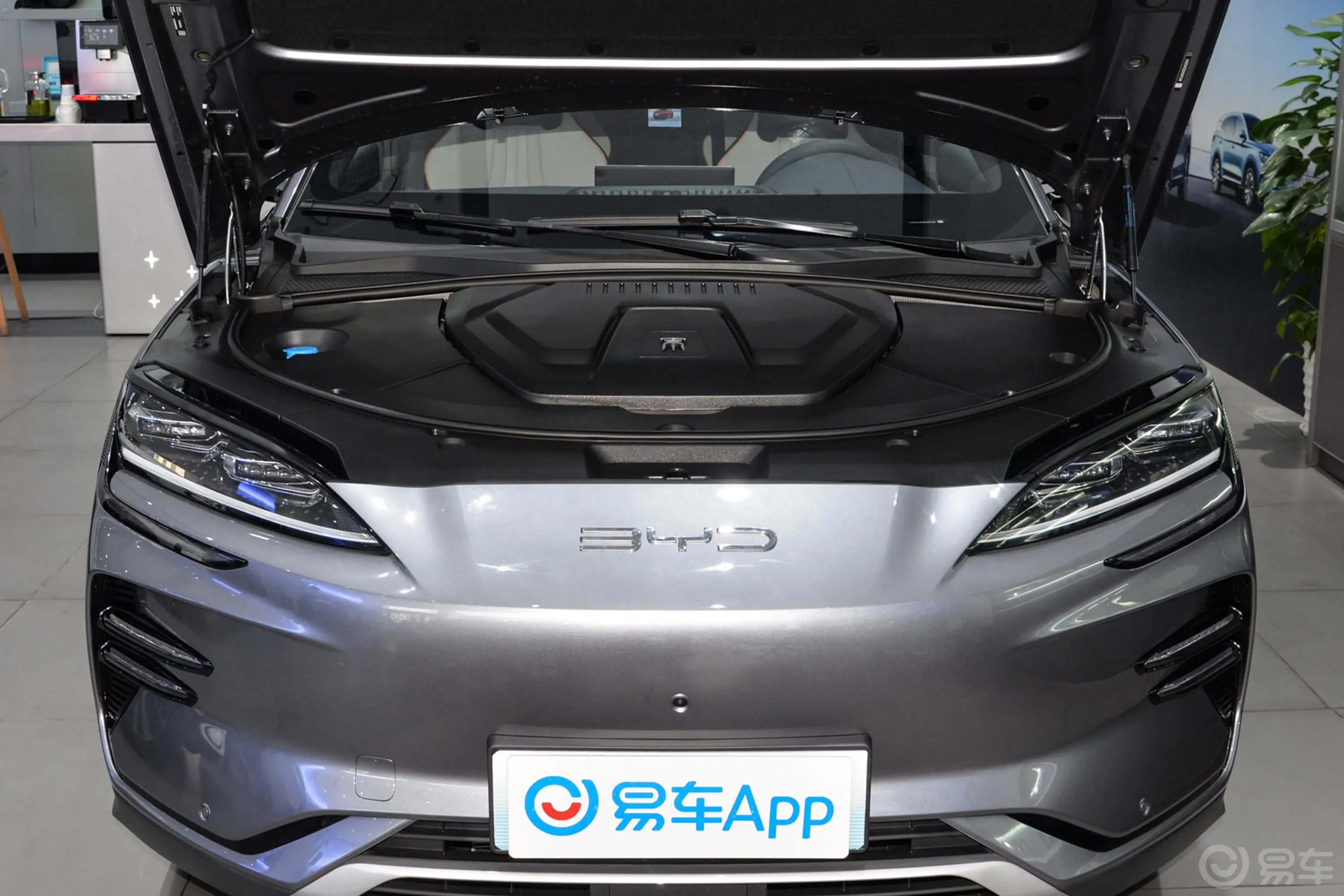 宋PLUS新能源EV 冠军版 520km 旗舰型发动机舱整体