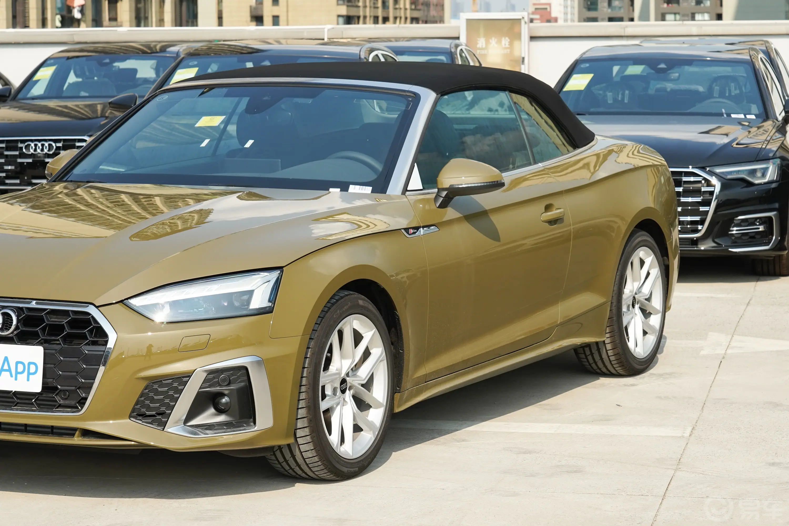 奥迪A5Cabriolet 40 TFSI 致臻幻彩限量版外观细节