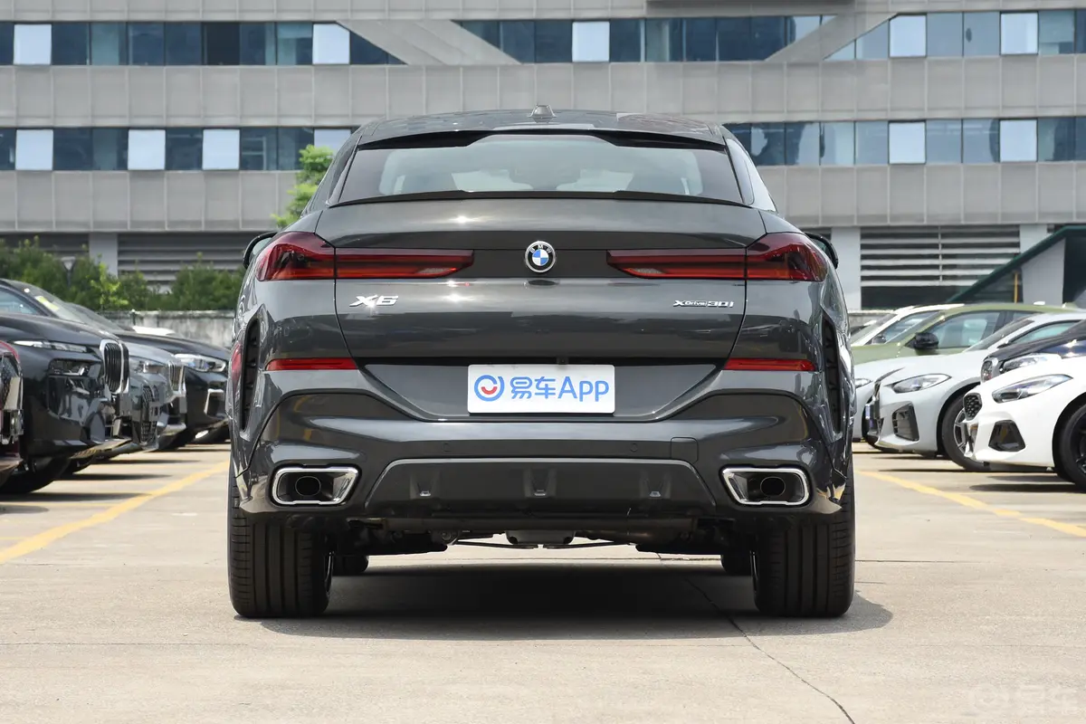 宝马X6改款 xDrive30i M运动套装正后水平