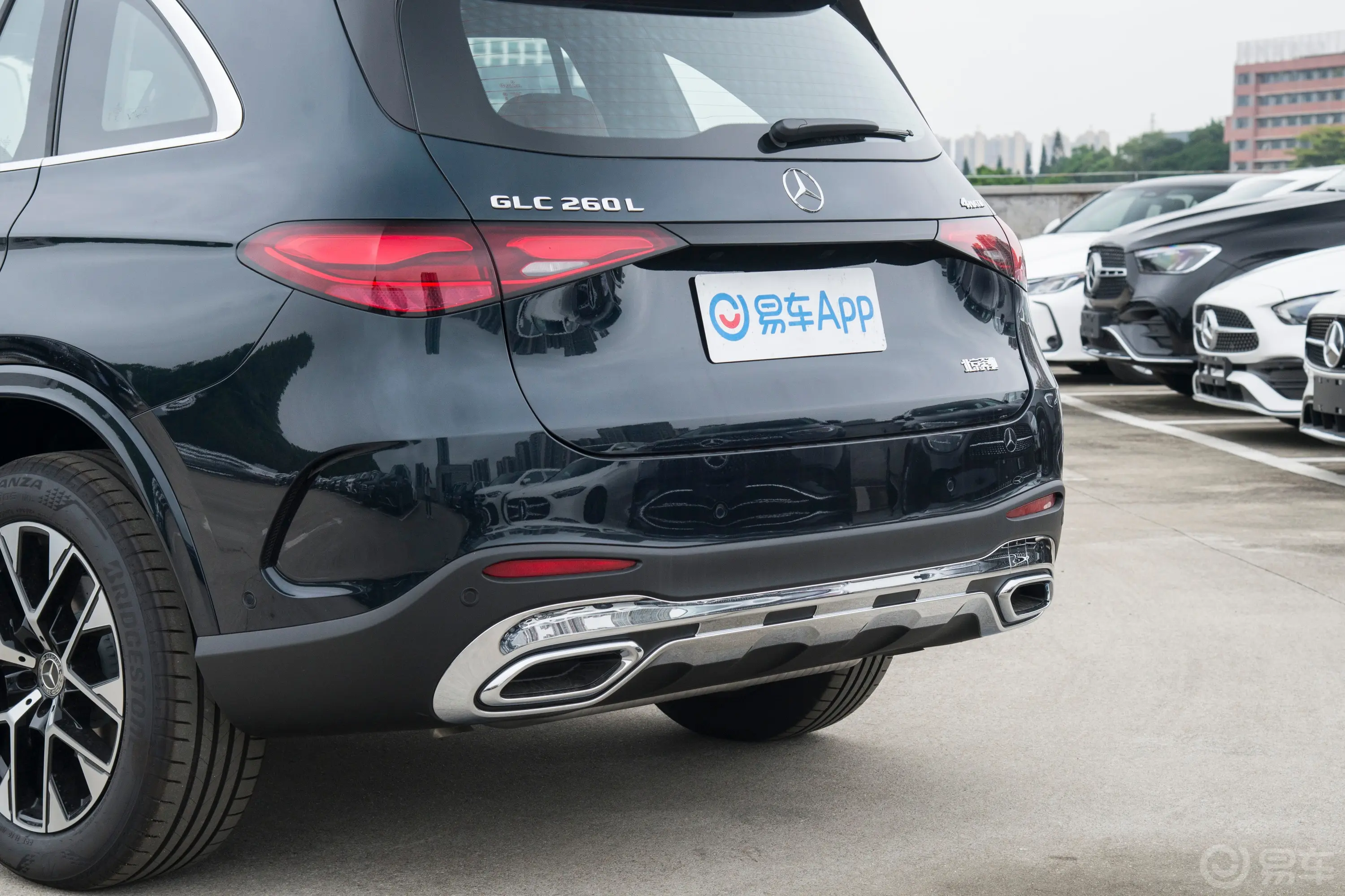 奔驰GLC改款 GLC 260 L 4MATIC 豪华型 5座车后雷达