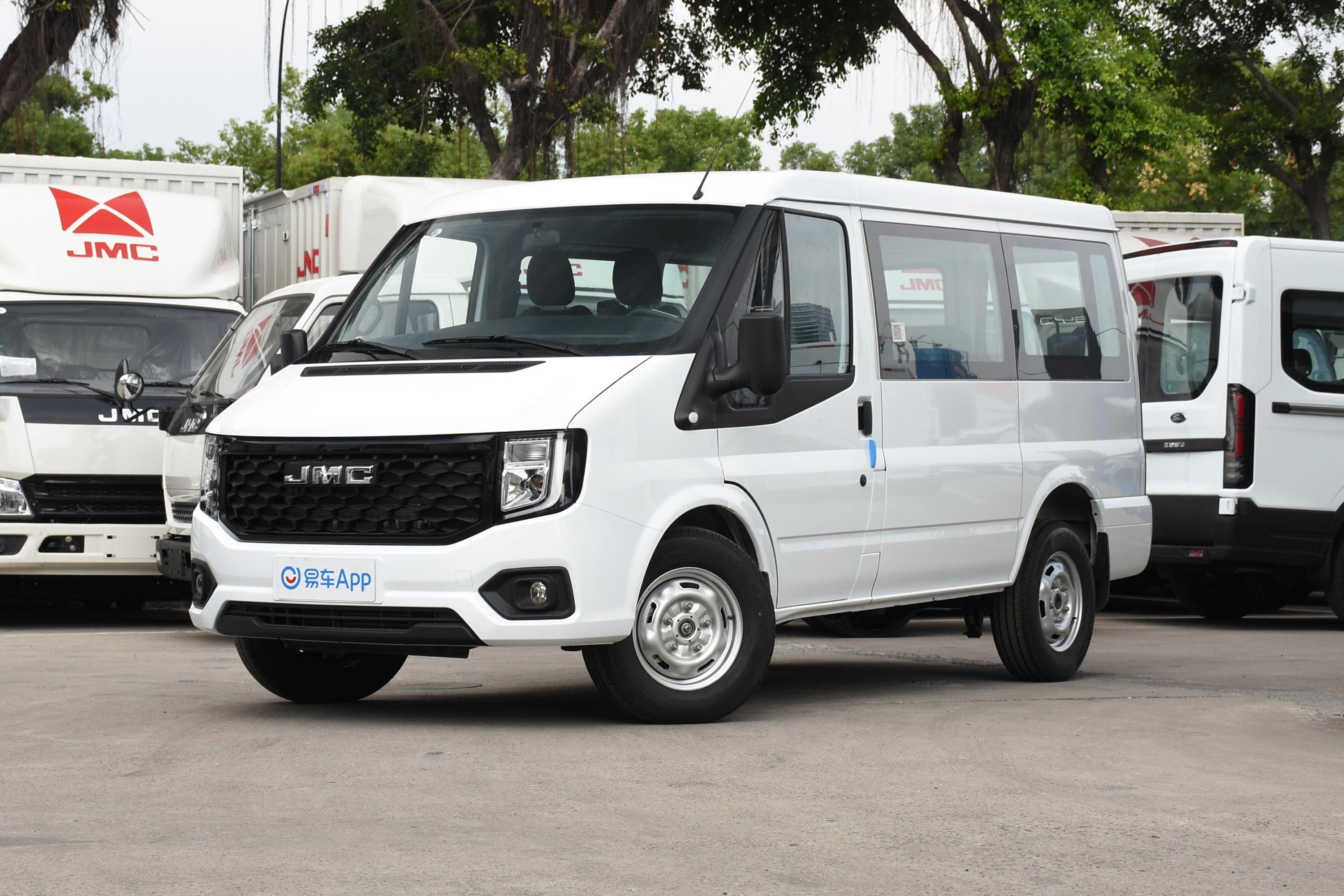 【江铃福顺2.0T 自动短轴低顶商运型多功能乘用车(双开尾门) 6座 柴油侧前45度车头向左水平图片-汽车图片大全】-易车
