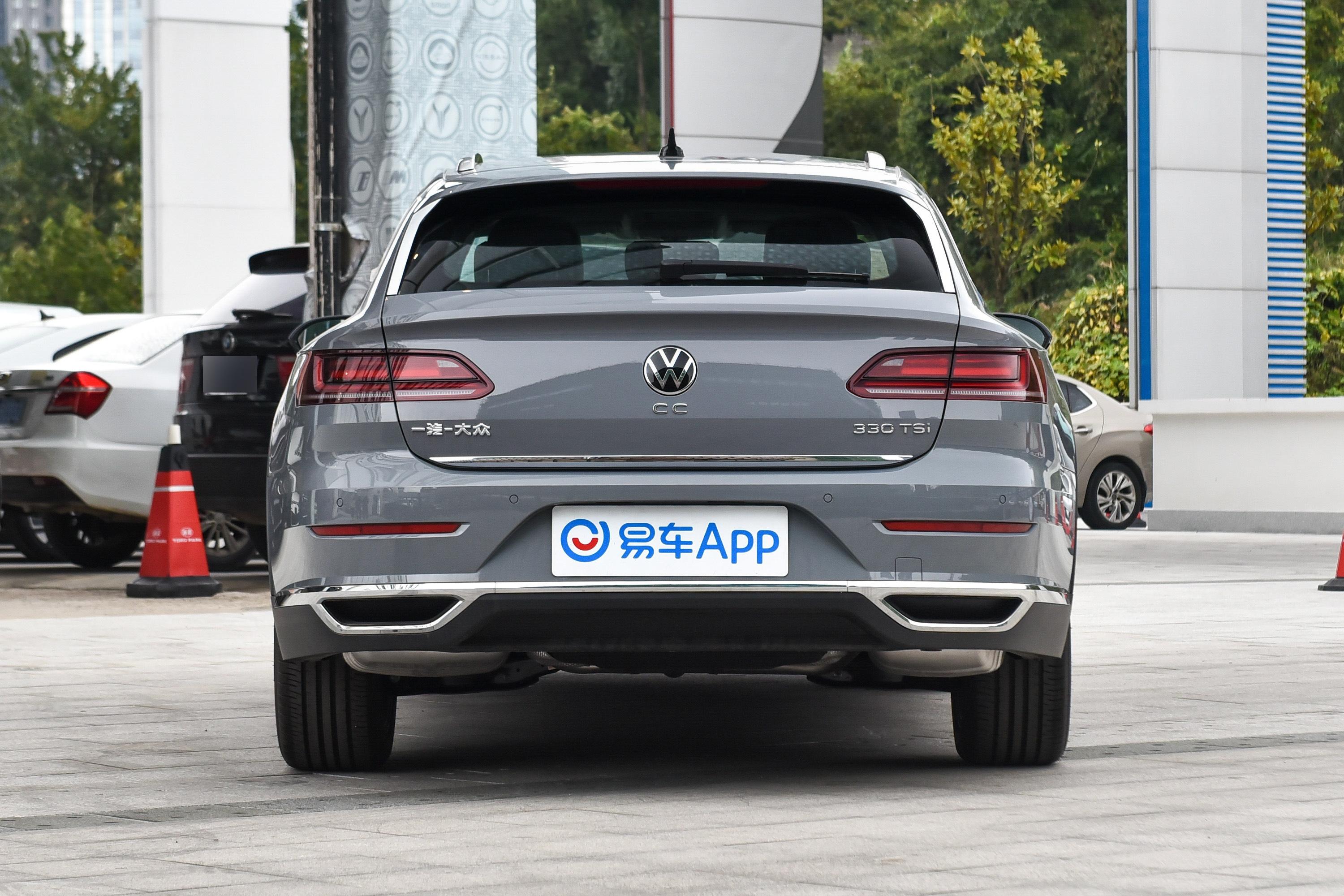 【一汽-大众CC猎装车 330TSI 猎目版正后水平图片-汽车图片大全】-易车