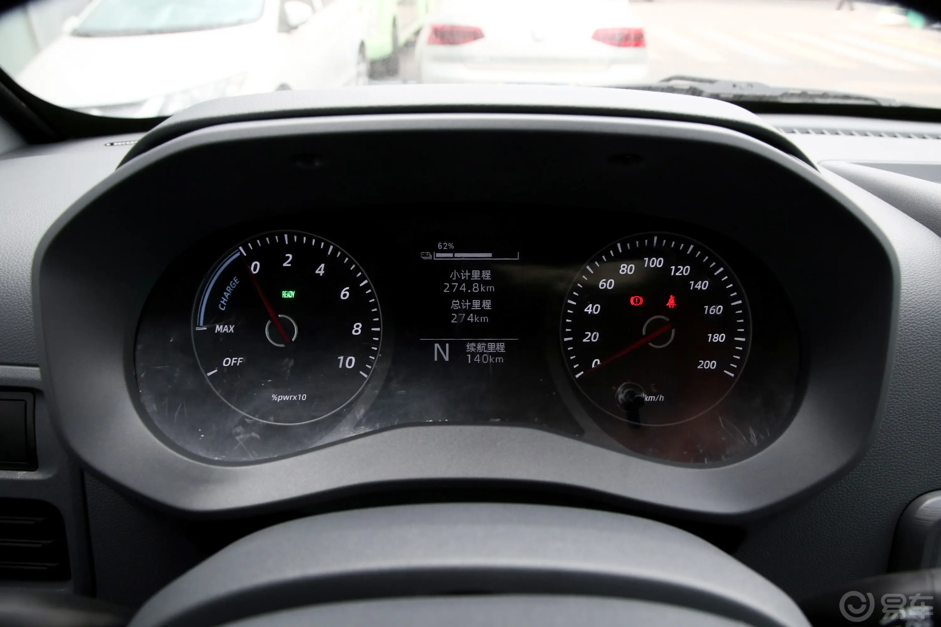五菱扬光EV230km 实用型封窗版 2座仪表盘