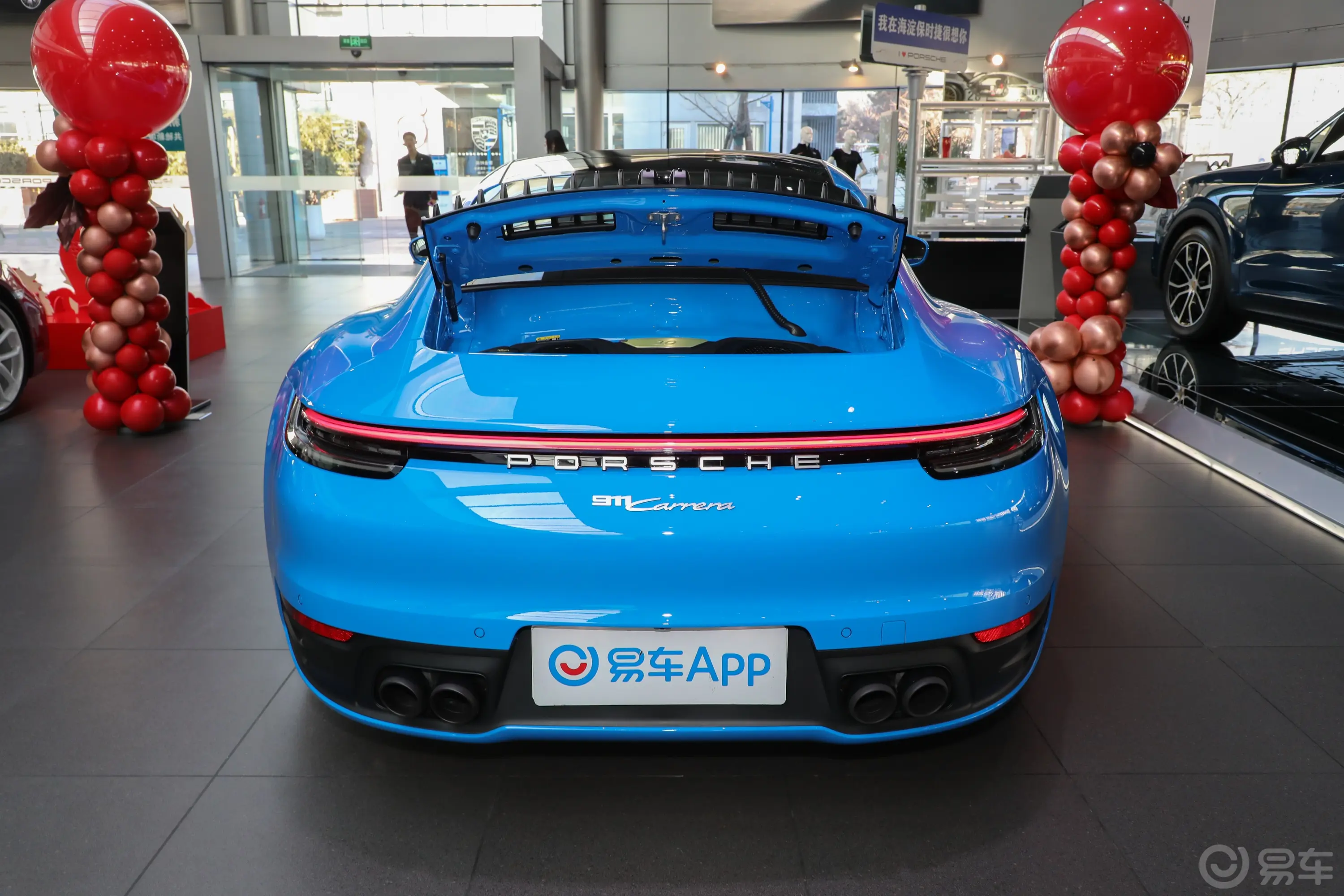 保时捷911Carrera 3.0T后排功能