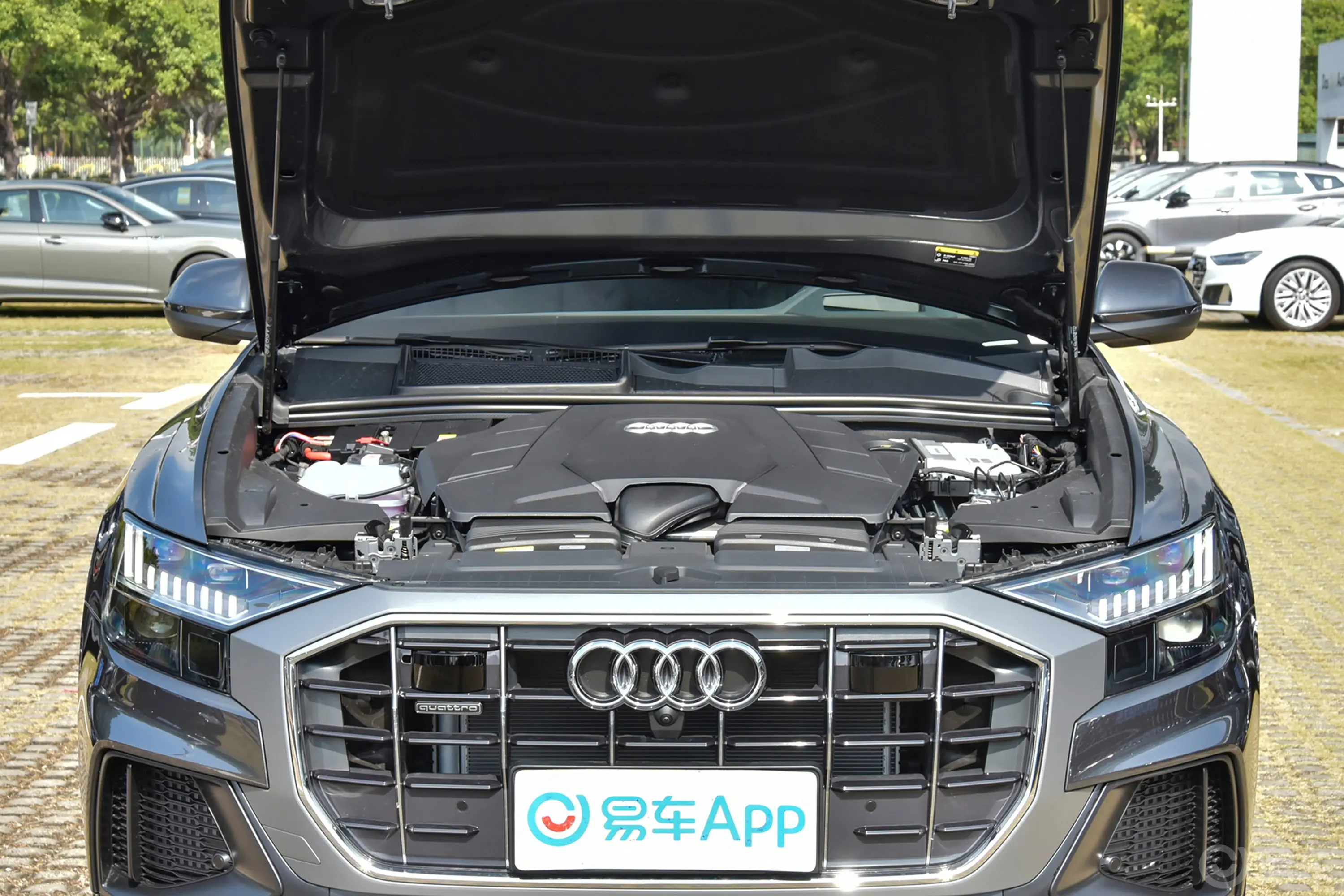 奥迪Q855 TFSI quattro 豪华动感型发动机舱整体