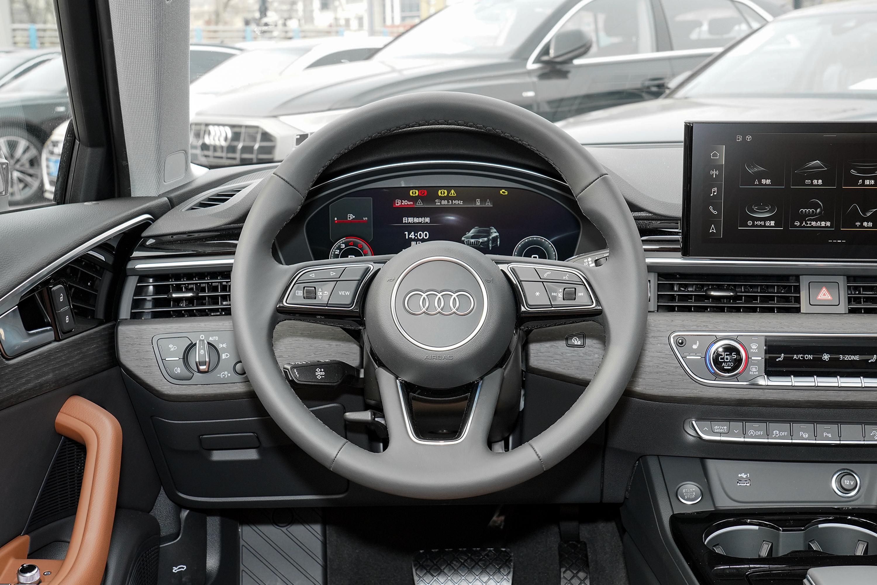 【奥迪A4(进口)allroad quattro方向盘图片-汽车图片大全】-易车