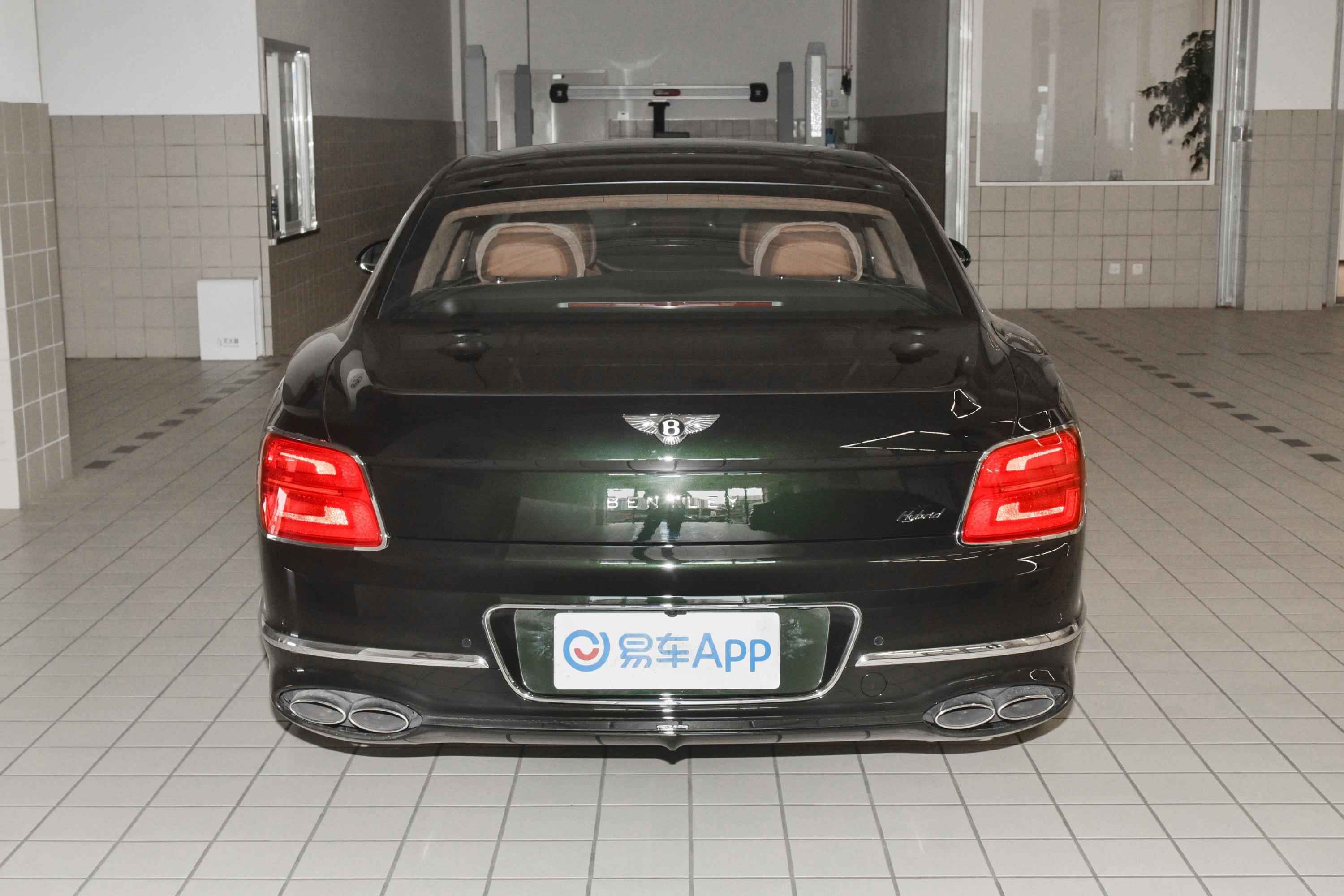 【飞驰 插电混动2.9T V6 Hybrid 雅度版正后水平图片-汽车图片大全】-易车