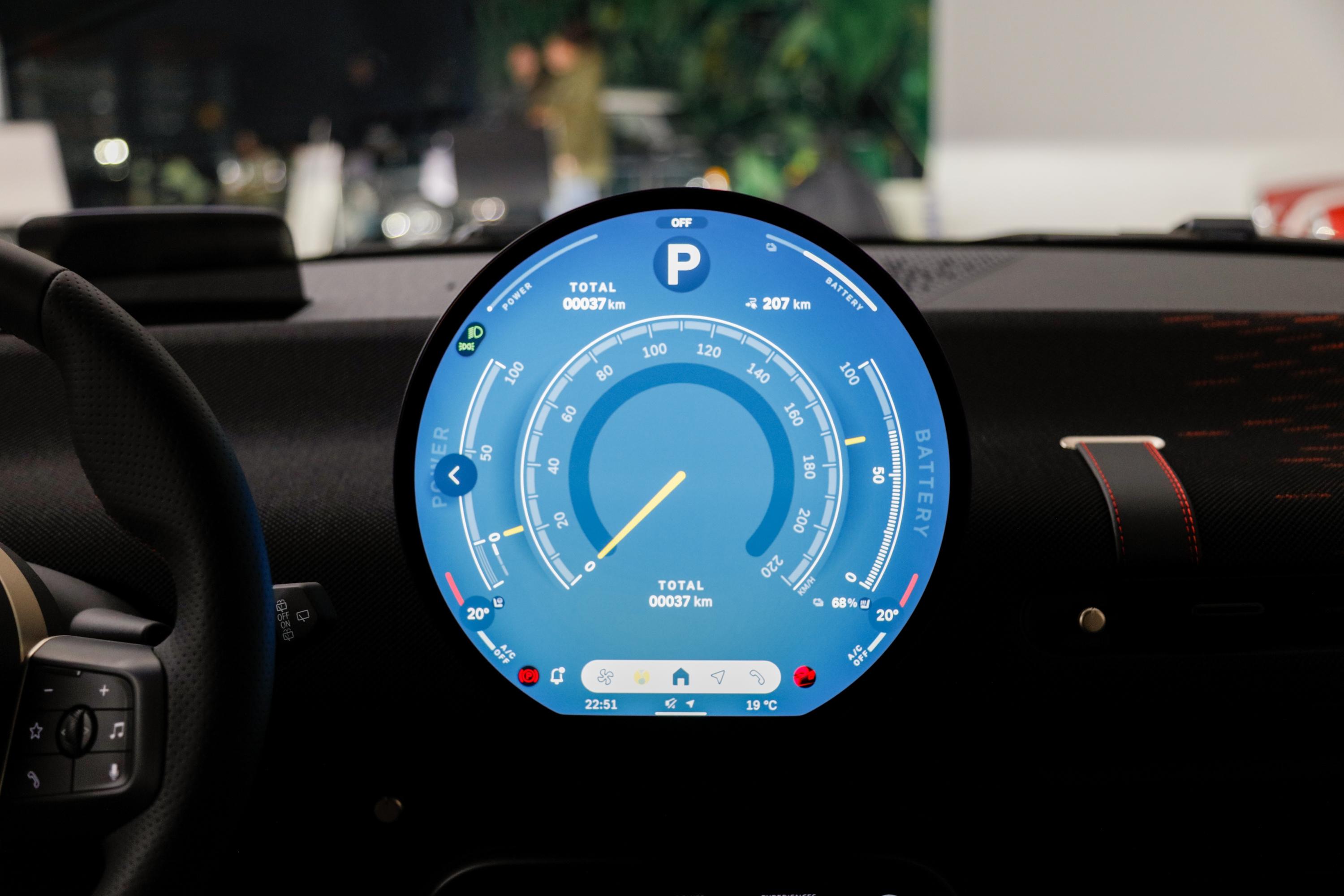 【电动MINI COOPERCOOPER S 试装车仪表盘图片-汽车图片大全】-易车