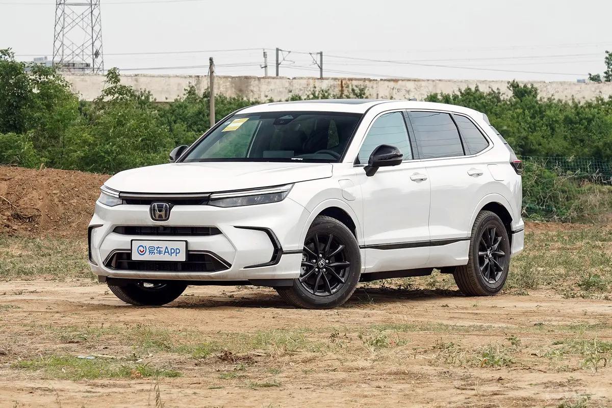 皓影 e:PHEV2.0L 91km 尊享版侧前45度车头向左水平