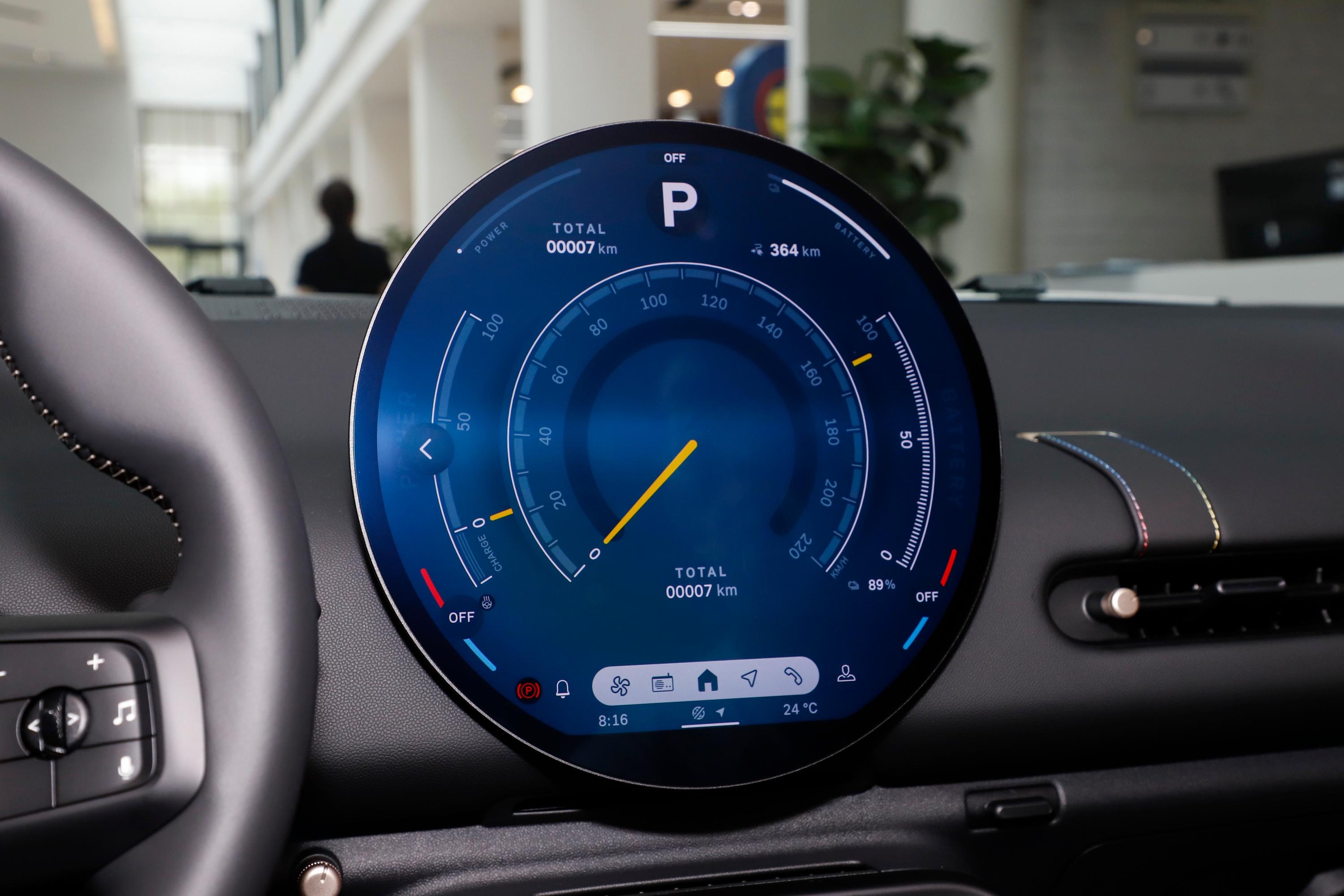 【电动MINI COOPER456km COOPER E 经典派仪表盘图片-汽车图片大全】-易车