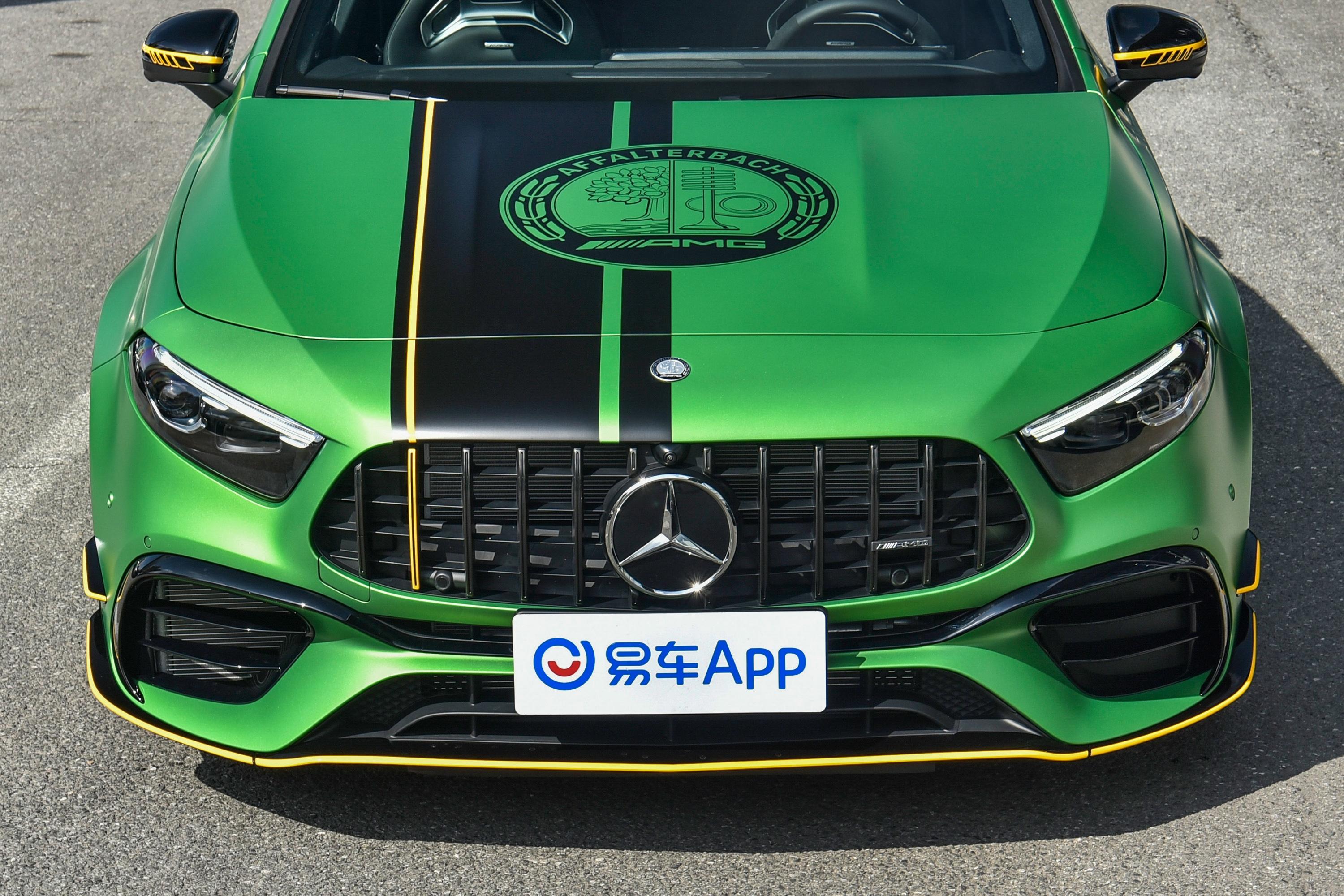 【奔驰A级 AMG(进口)AMG A 45 S 4MATIC+ 魔焰绿特别版外观细节图片-汽车图片大全】-易车