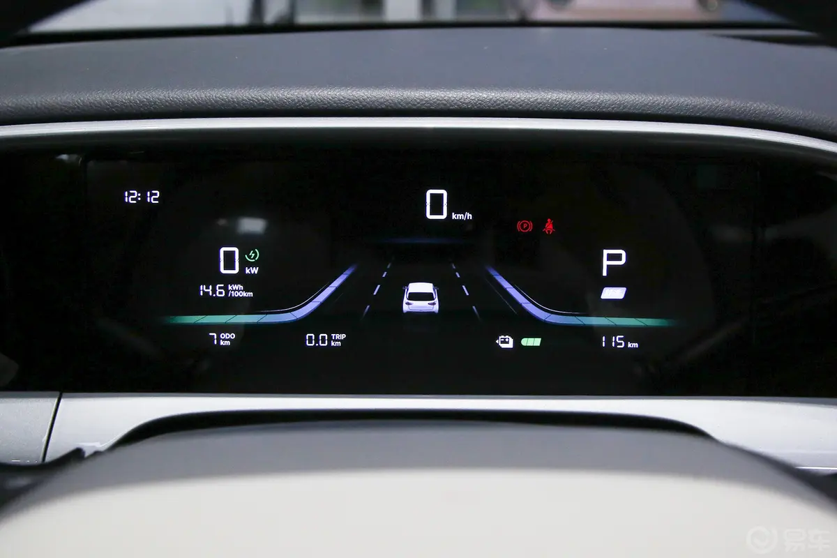 星愿UP 410km 探索版仪表盘