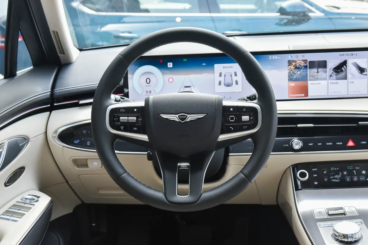 捷尼赛思GV702.5T 四驱旗舰锋雅套件版方向盘