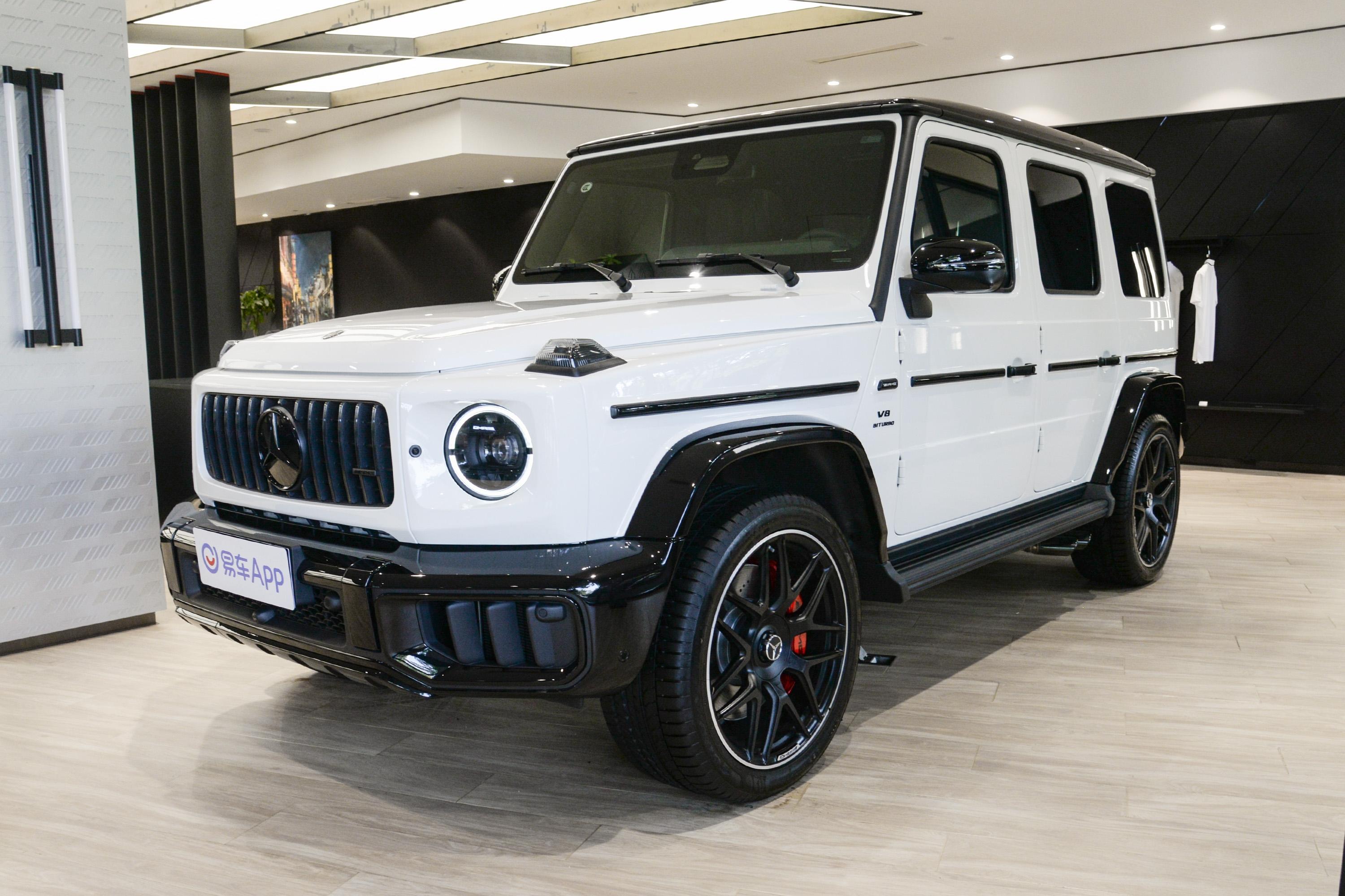 【奔驰G级 AMGAMG G 63正侧车头向左水平图片-汽车图片大全】-易车