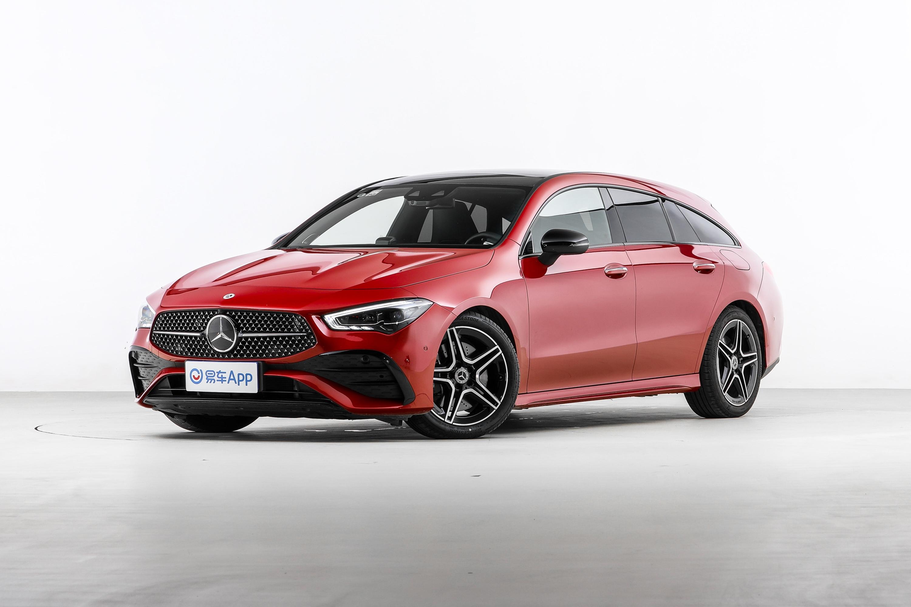 Cla260 【奔驰CLA(进口)改款 CLA 260 4MATIC 五门猎跑车侧前45度车头向左水平图片-汽车图片大全】-易车