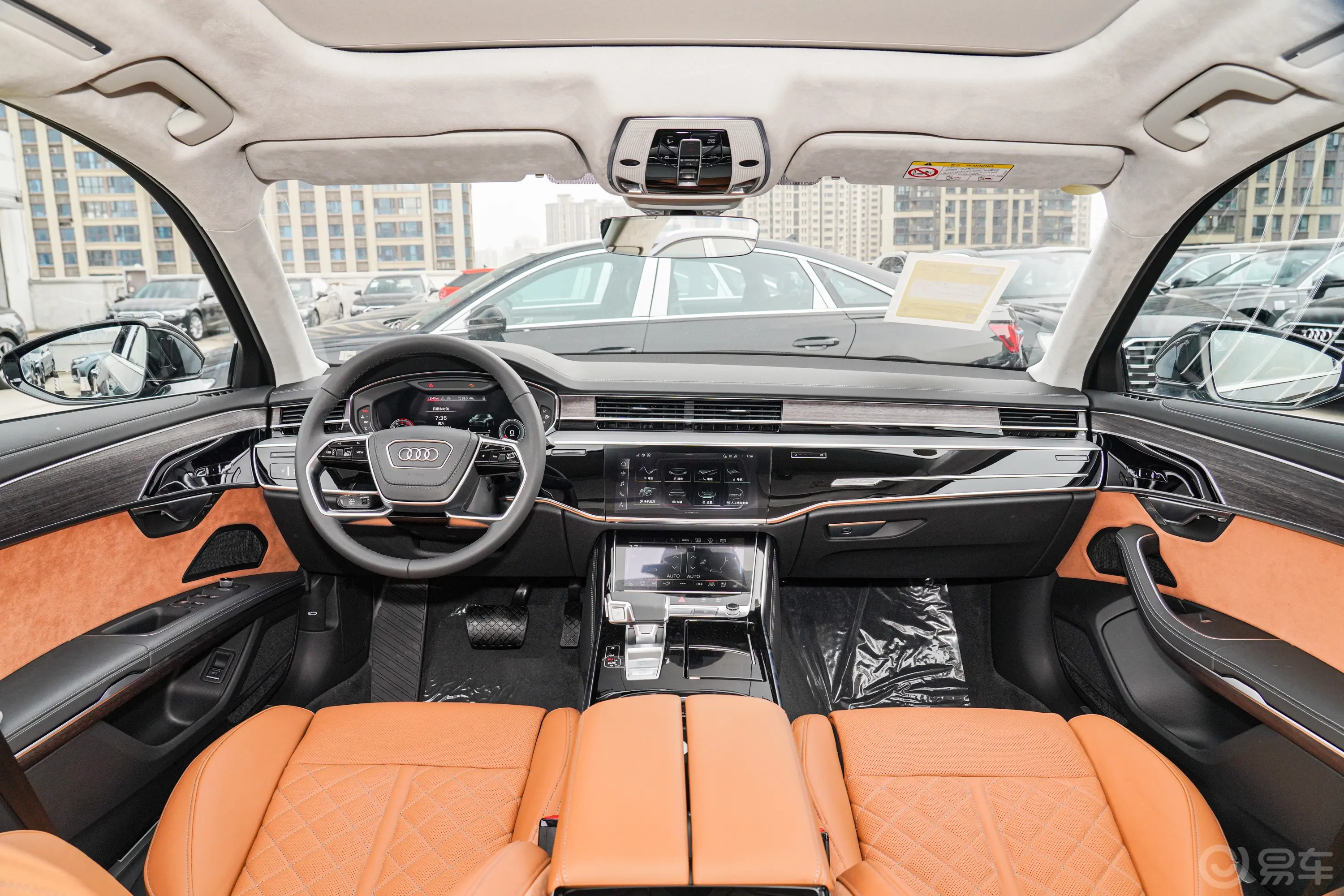 奥迪A8A8L 55 TFSI quattro 旗舰型内饰全景正拍