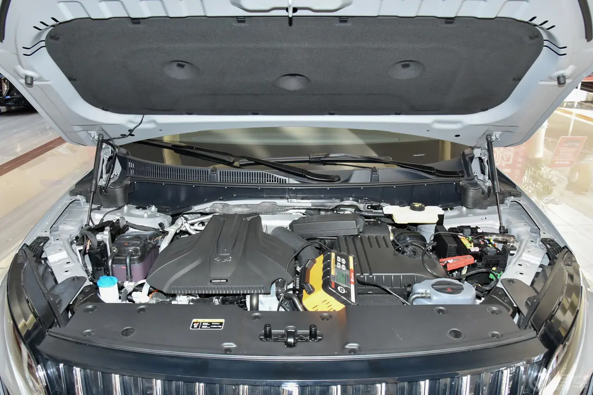 红旗HS7 PHEV2.0T 100km 四驱旗畅版 6座前舱整体