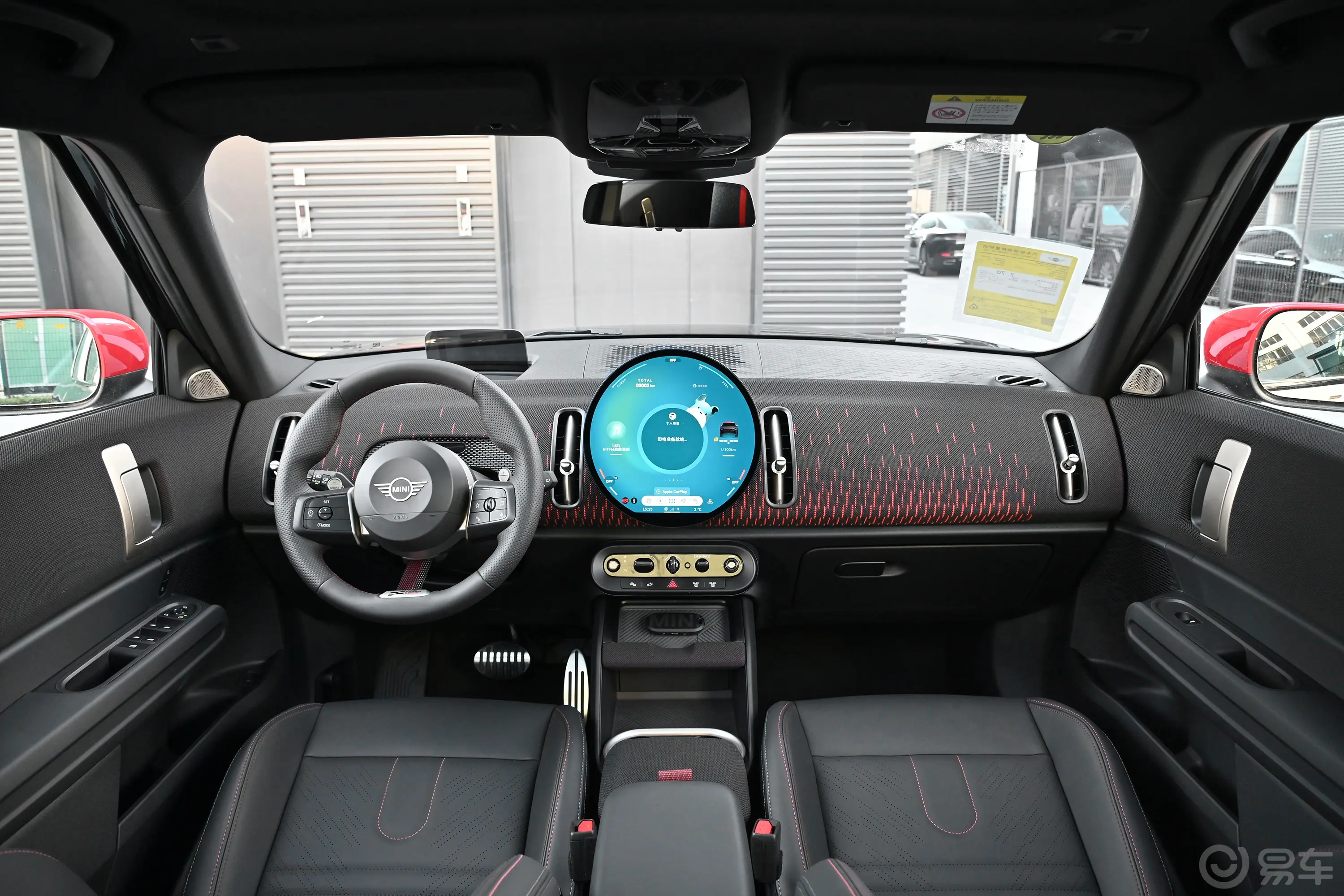 MINI JCW COUNTRYMAN2.0T JOHN COOPER WORKS内饰全景正拍