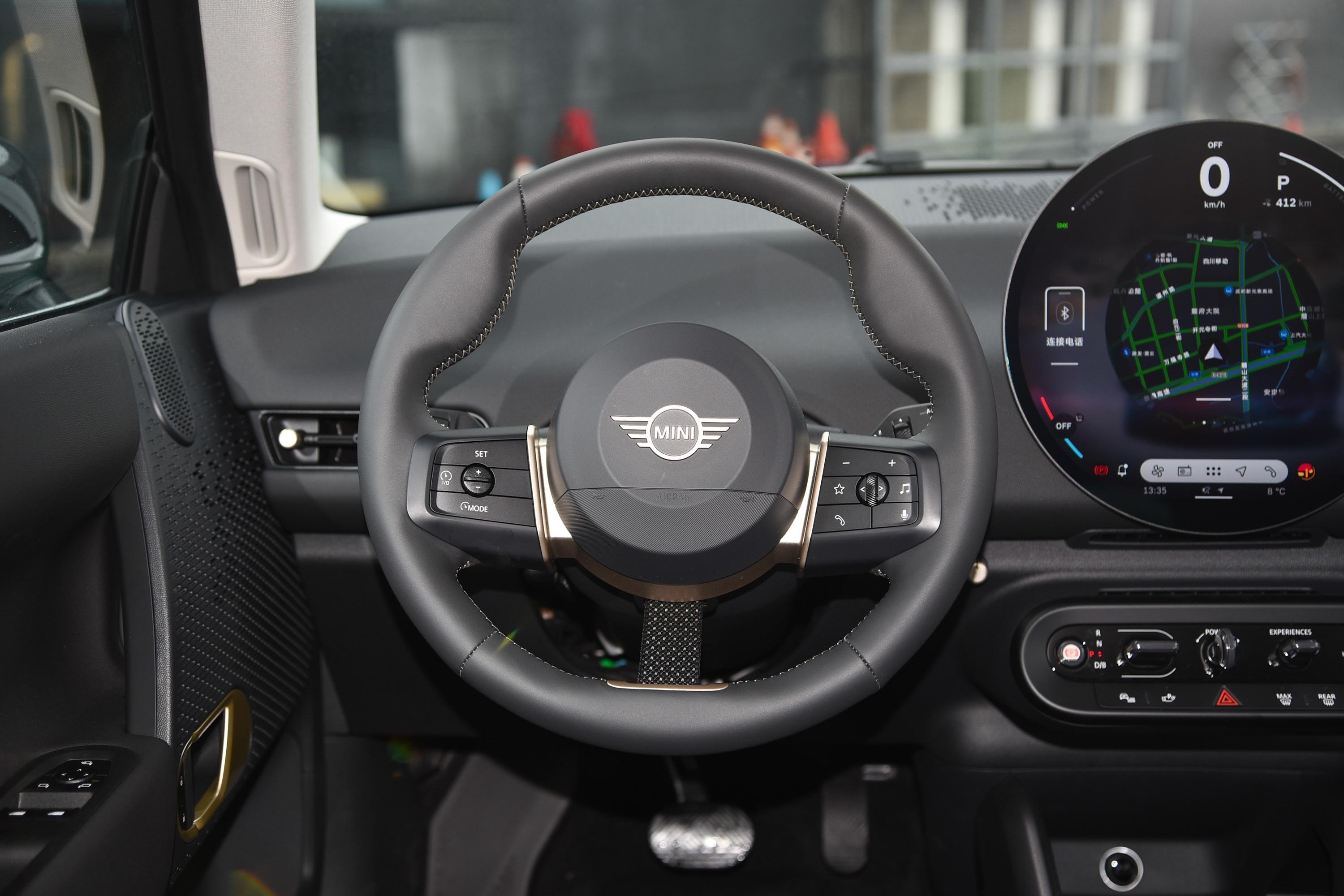 【电动MINI COOPER456km COOPER E 经典派方向盘图片-汽车图片大全】-易车