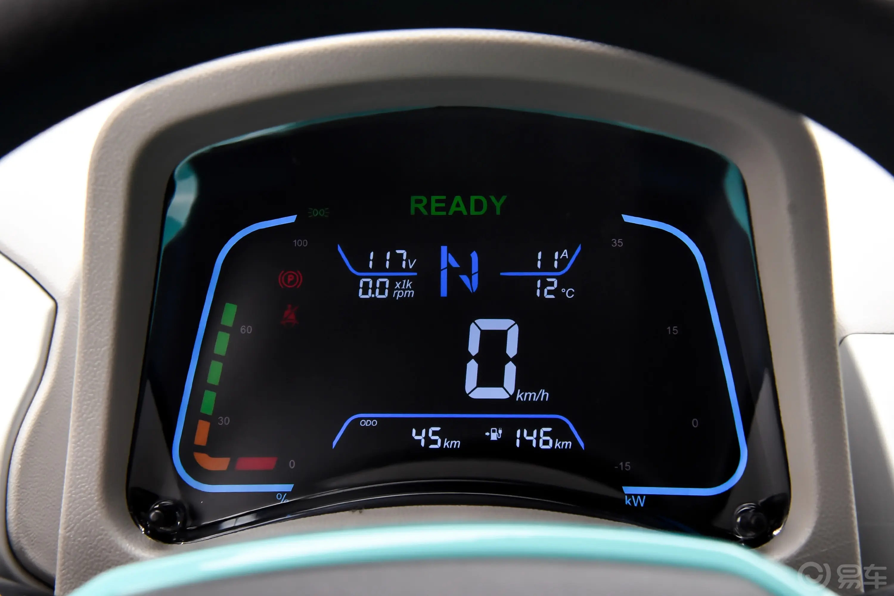 小麒麟PLUS 201km 豪华型仪表盘