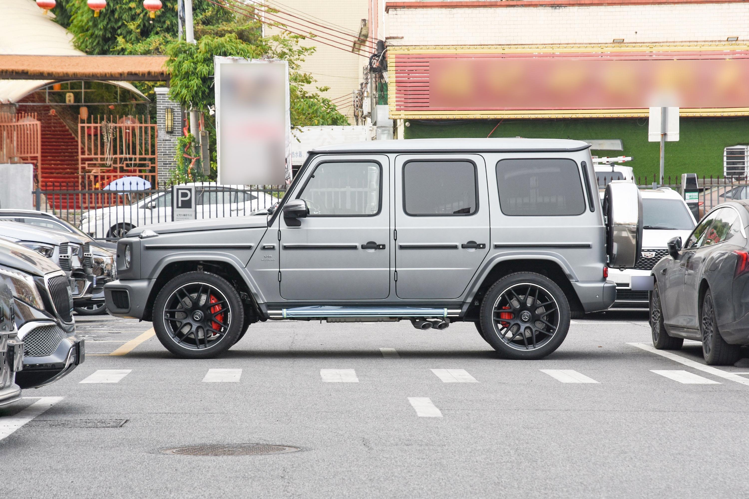 【奔驰G级 AMGAMG G 63正侧车头向左水平图片-汽车图片大全】-易车