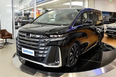 2025款 威尔法 皇冠 2.5L 墨金行政版外观