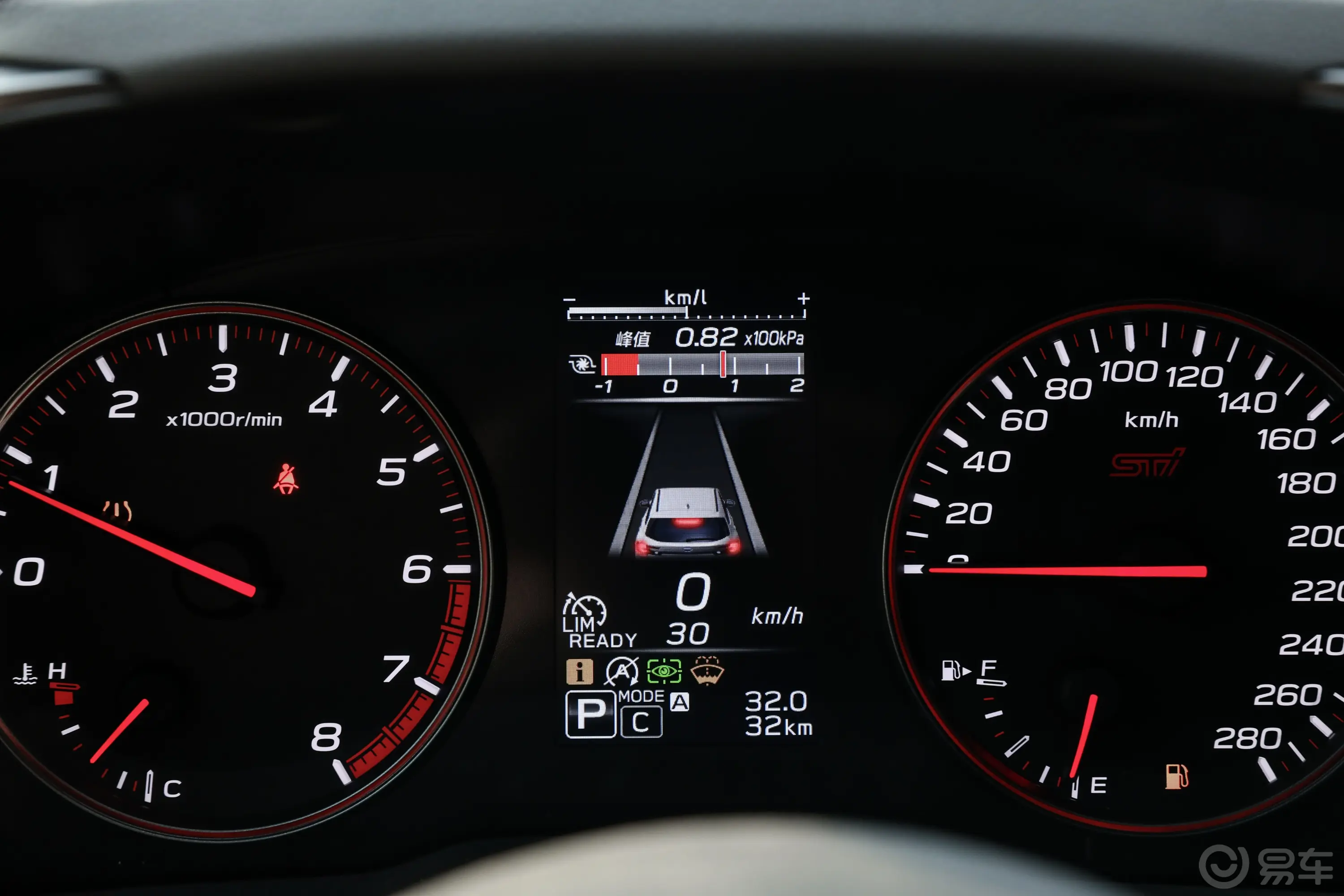 斯巴鲁WRX2.4T CVT Wagon tS版EyeSight主驾驶位