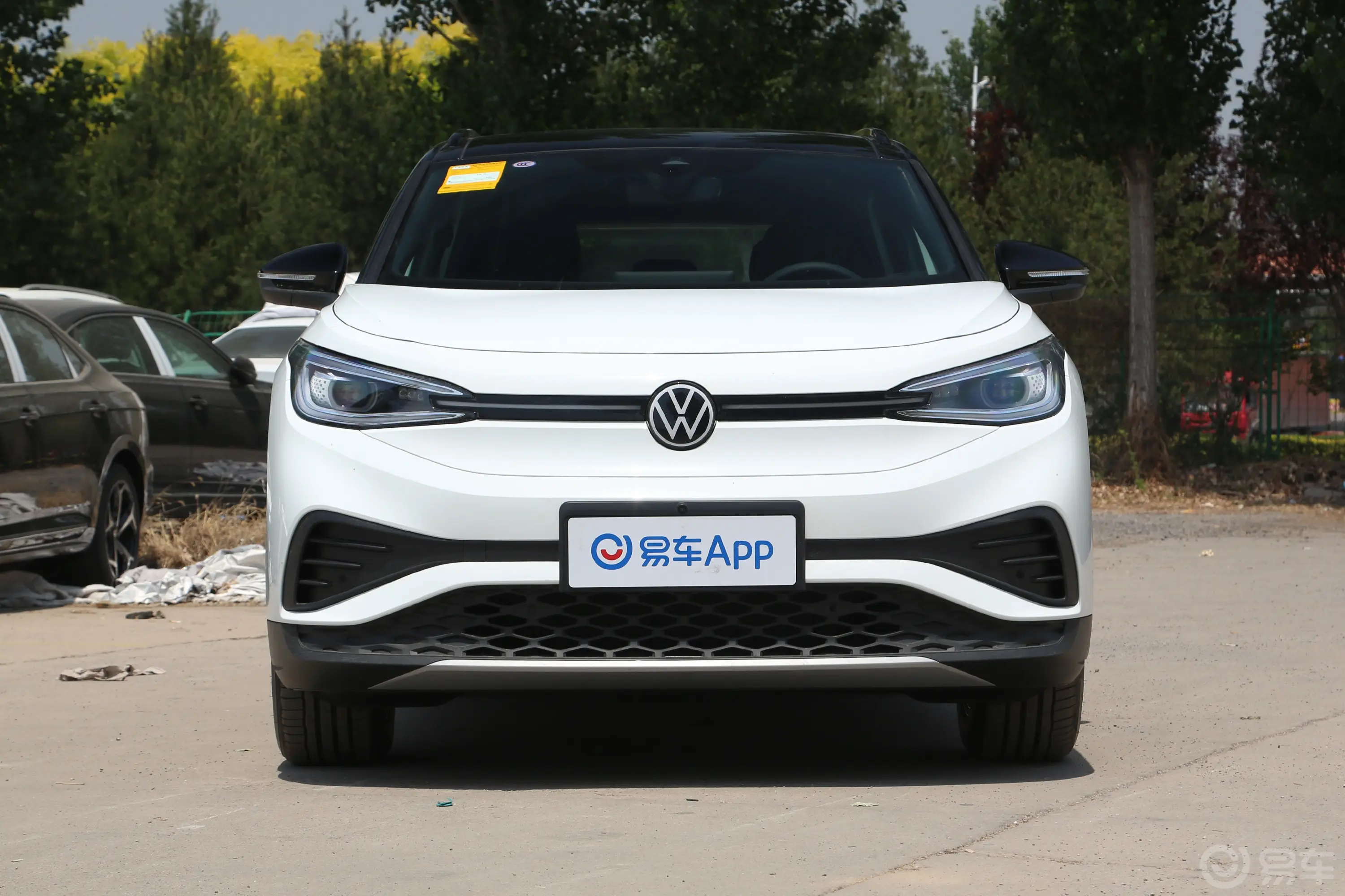 Ide4 【ID.4 X改款 聪明款 425km 出众版正前水平图片-汽车图片大全】-易车