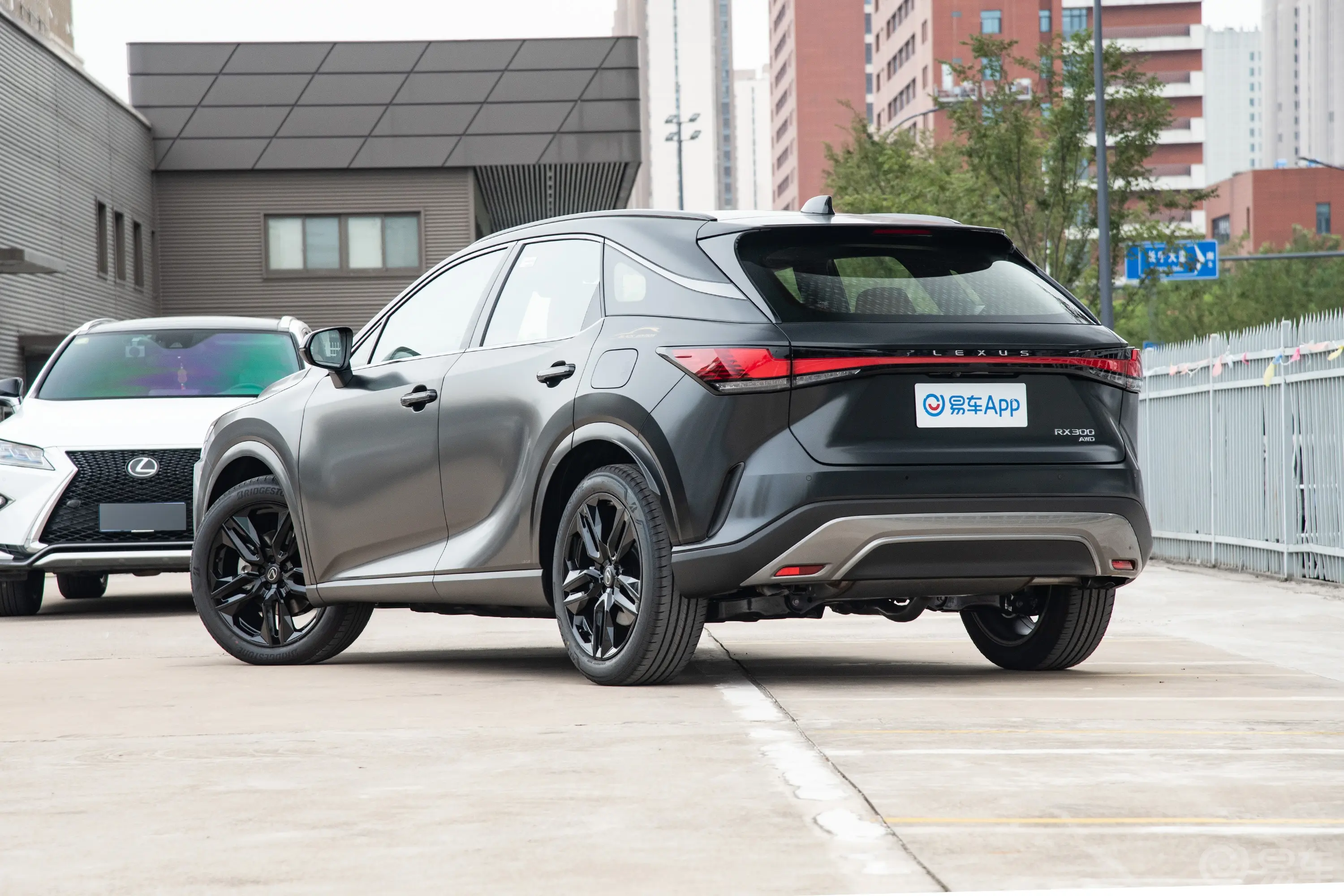 【雷克萨斯RX300 四驱Black Edition侧后45度车头向左水平图片-汽车图片大全】-易车