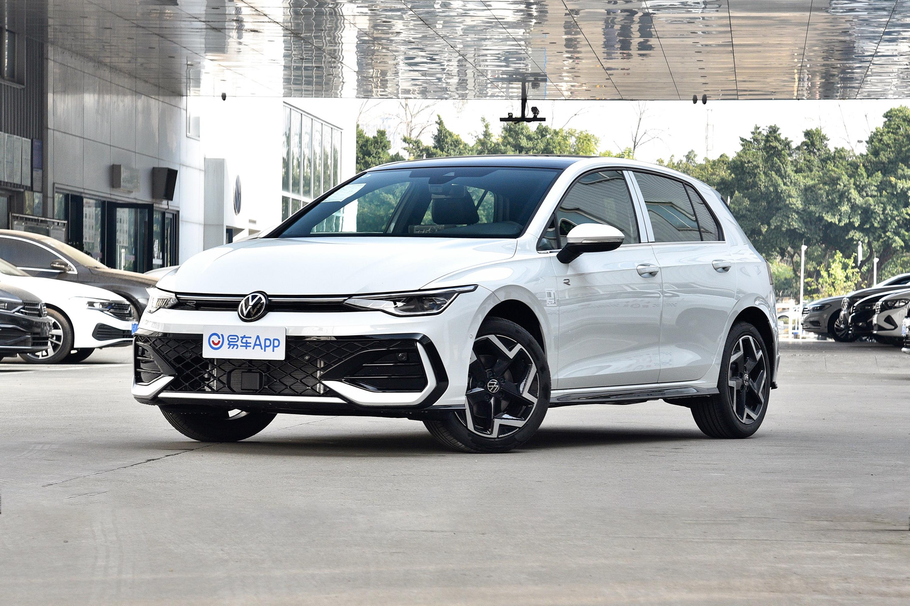 【高尔夫300TSI R-Line侧前45度车头向左水平图片-汽车图片大全】-易车
