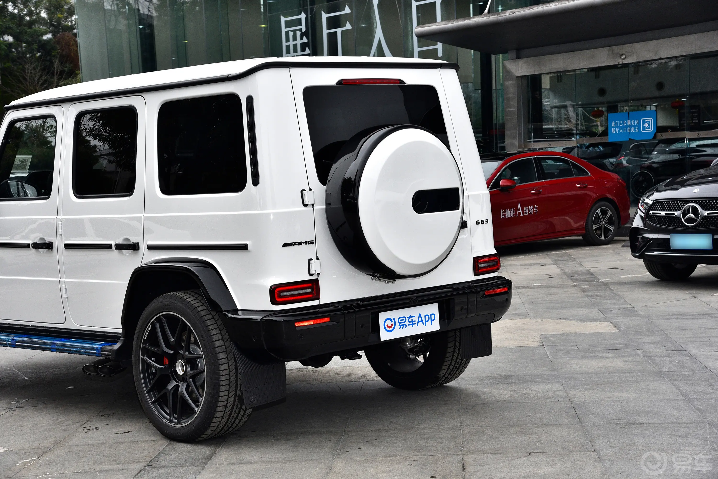 【奔驰G级 AMGAMG G 63车尾特写图片-汽车图片大全】-易车