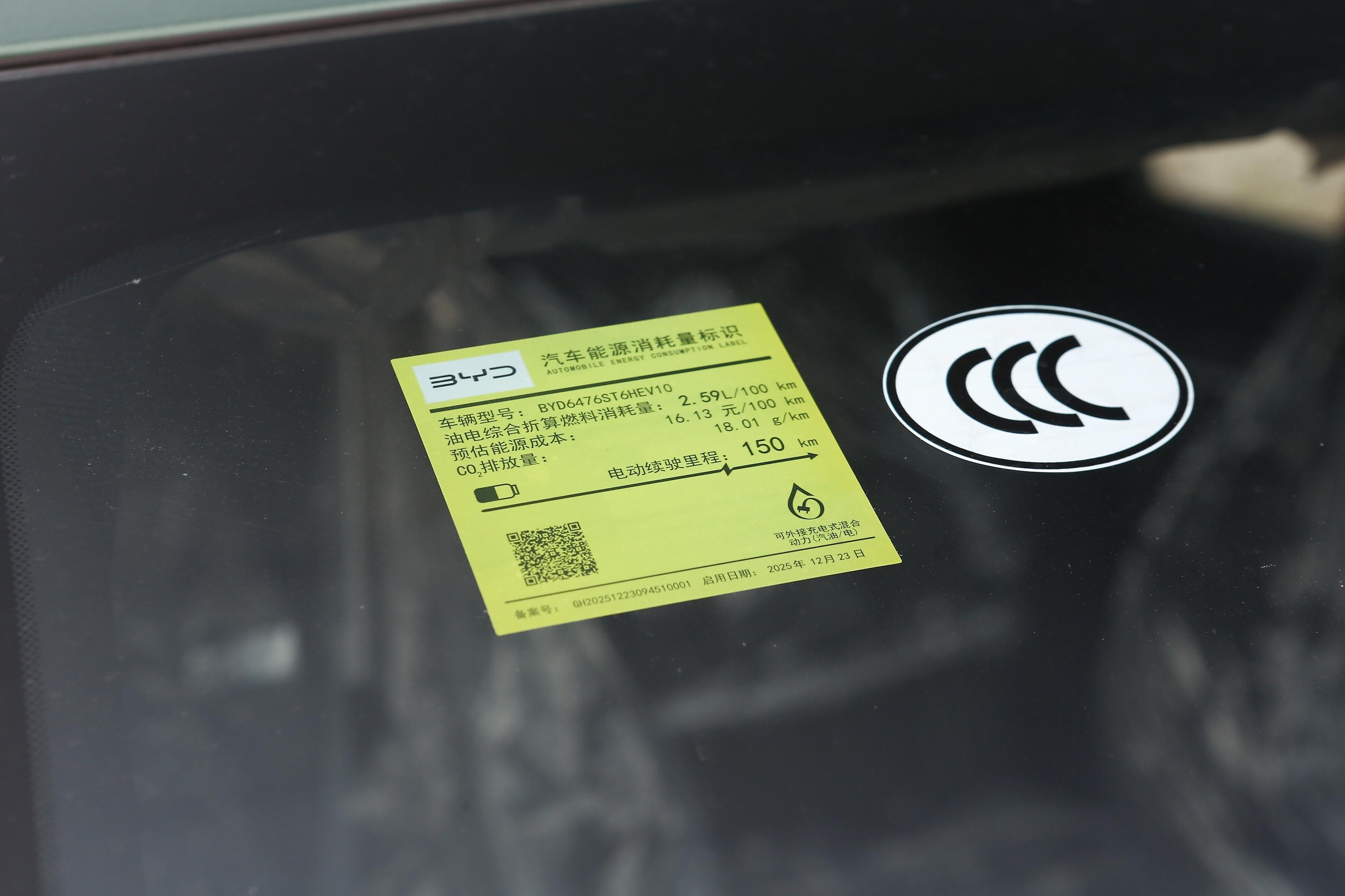 【宋ProDM-i 1.5L 220km 超越型环保标识图片-汽车图片大全】-易车