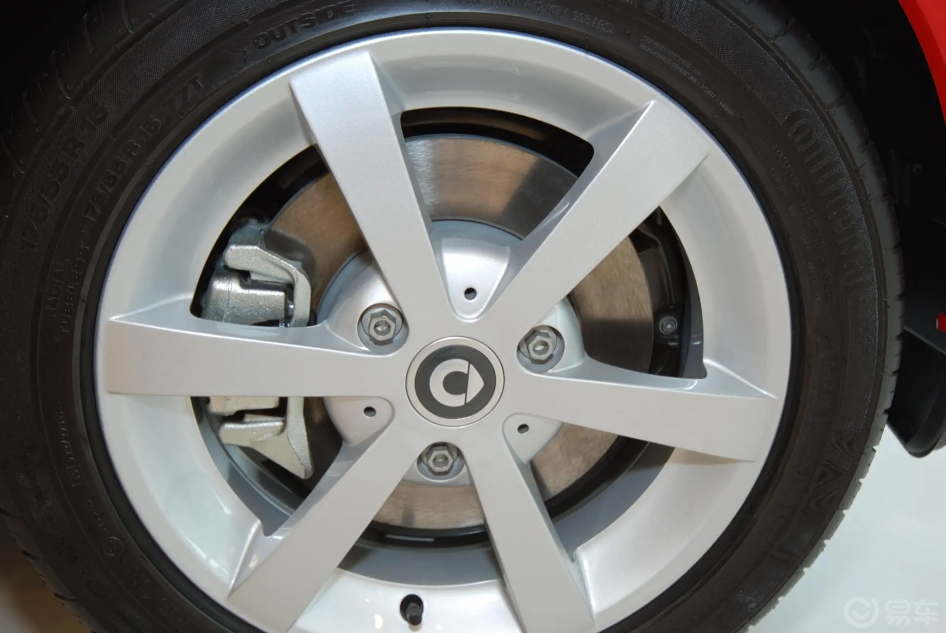 smart fortwocoupe 标准版轮胎规格