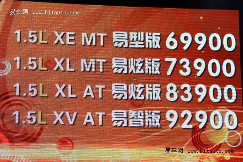 东风日产玛驰上市 售价6.99万-9.29万元