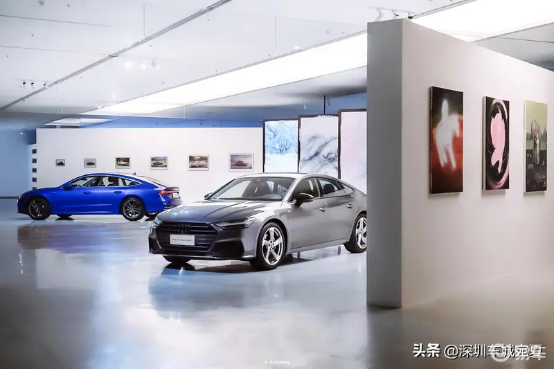 最美奥迪车型A7 Sportback参展深圳连接艺术设计节 诠释出感性美学