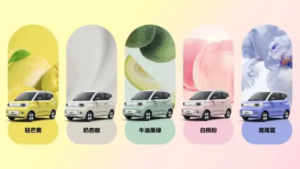 五款乐趣双拼车色