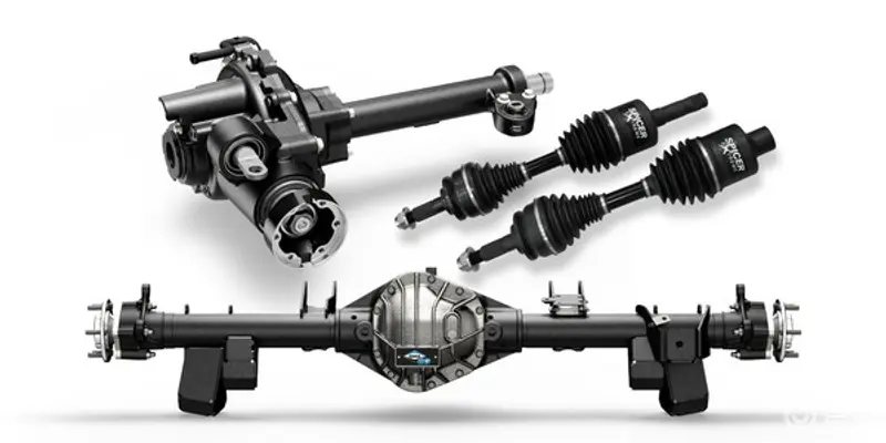 New Ultimate Dana 60™半浮式后桥和Ultimate Dana 44™前驱单元