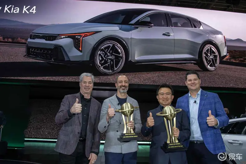 现代-起亚包办三座奖项！纯电SUVEV9夺下2024世界年度风云车大奖 (图1)