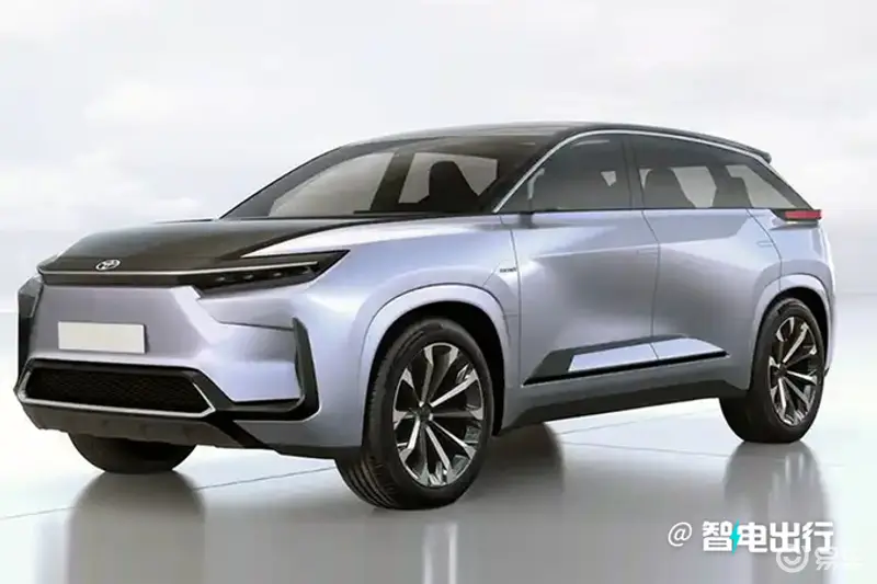 丰田新SUV曝光或命名Highlander EV/明年投产-图1