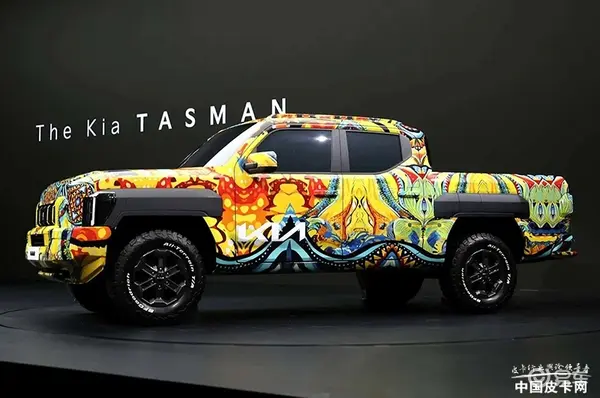 福特游骑侠的有力竞争者 起亚新皮卡Tasman亮相釜山车展