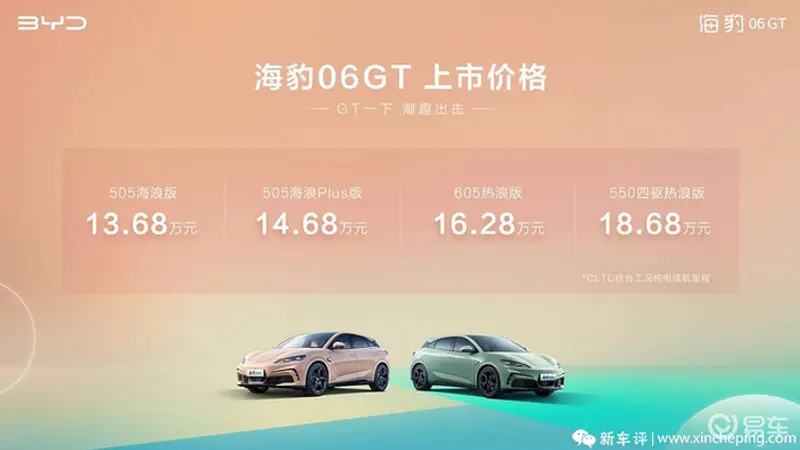 年轻人第一台GT？比亚迪海豹06GT这样买更合适！