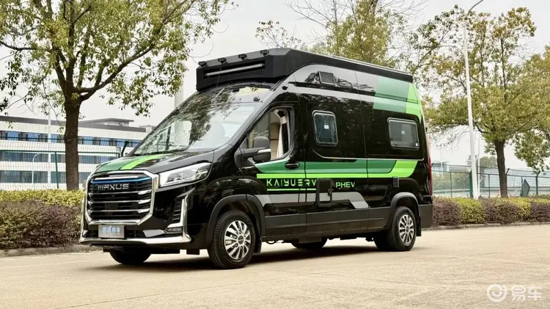 油电混动的轻客房车35度电开着比商务车轻松设计真棒(图1)