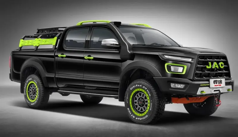 江淮皮卡悍途绿魔版将亮相成都车展 _卡车网