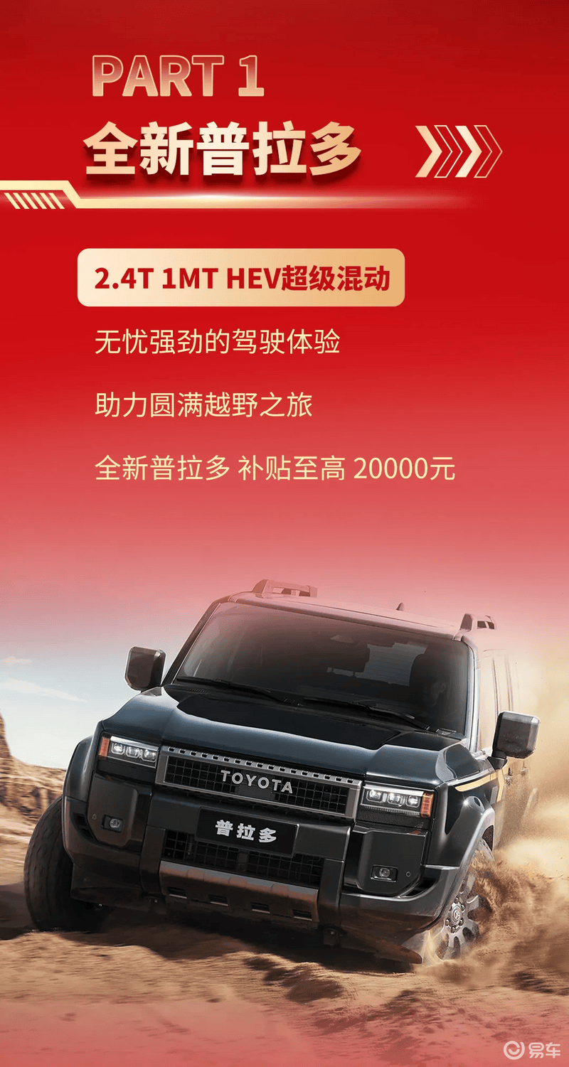 一汽丰田1月销量60032台 多款车型补贴至高2.6万元